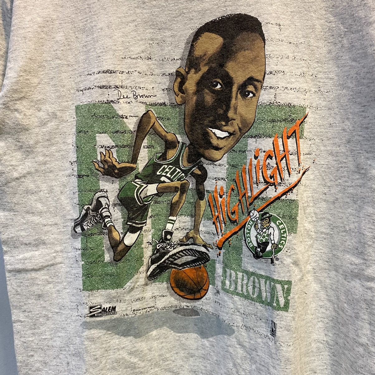 NBA × Vintage VINTAGE‼️Boston Celtics Dee Brown By Salem Sportswear Tee Size US M / EU 48-50 / 2 - 3 Thumbnail