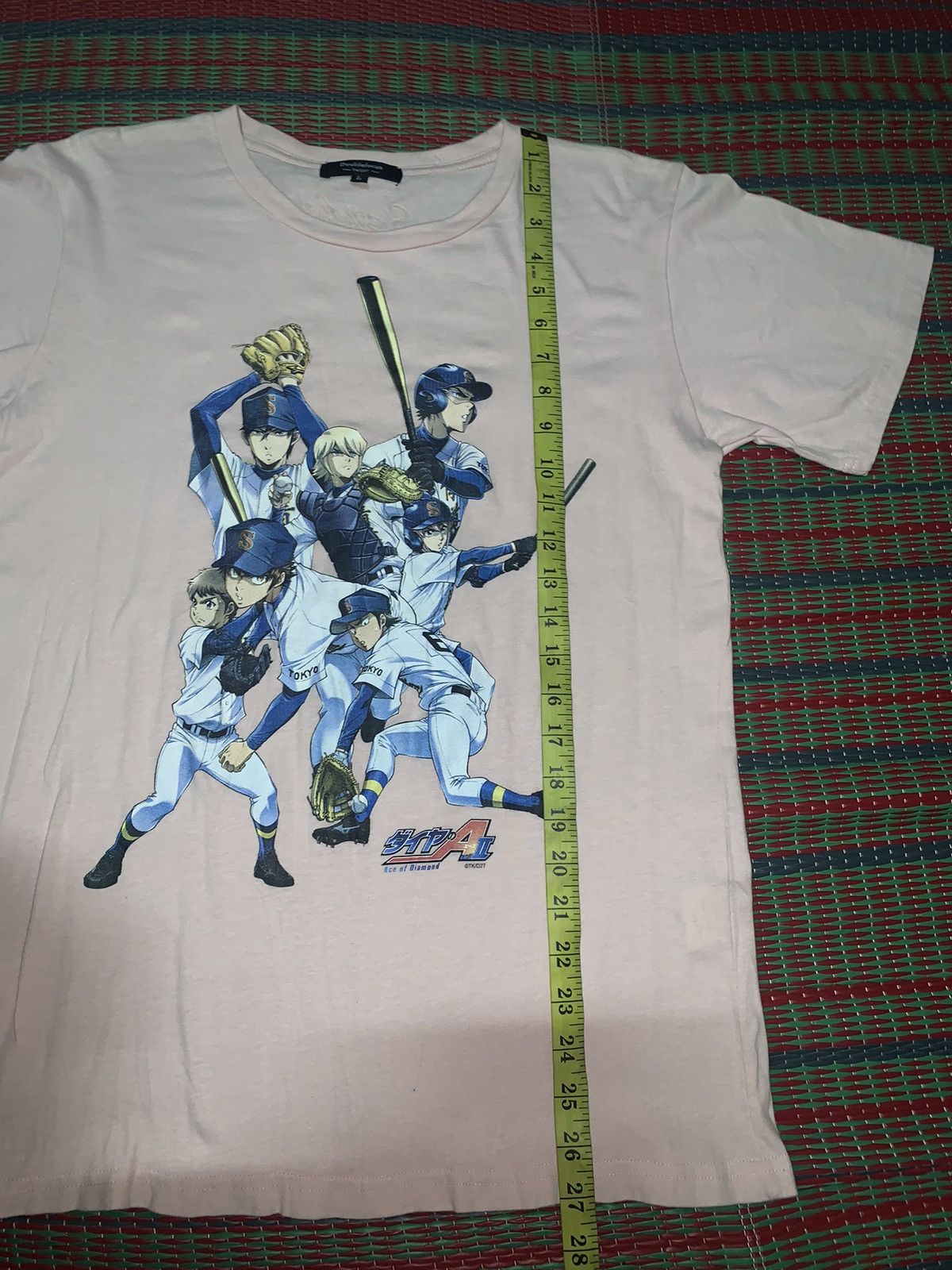 Cartoon Network × Nickelodeon × Vintage Vintage ACE OF DIAMOND ANIME T-shirt(BASEBALL) Size US M / EU 48-50 / 2 - 8 Thumbnail