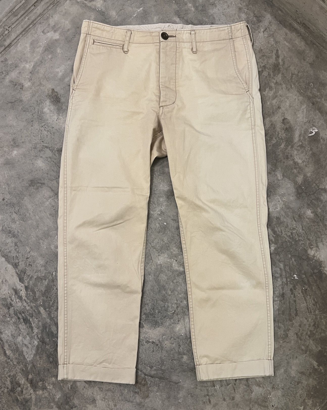 Visvim Visvim High-Water Chino Beige | Grailed