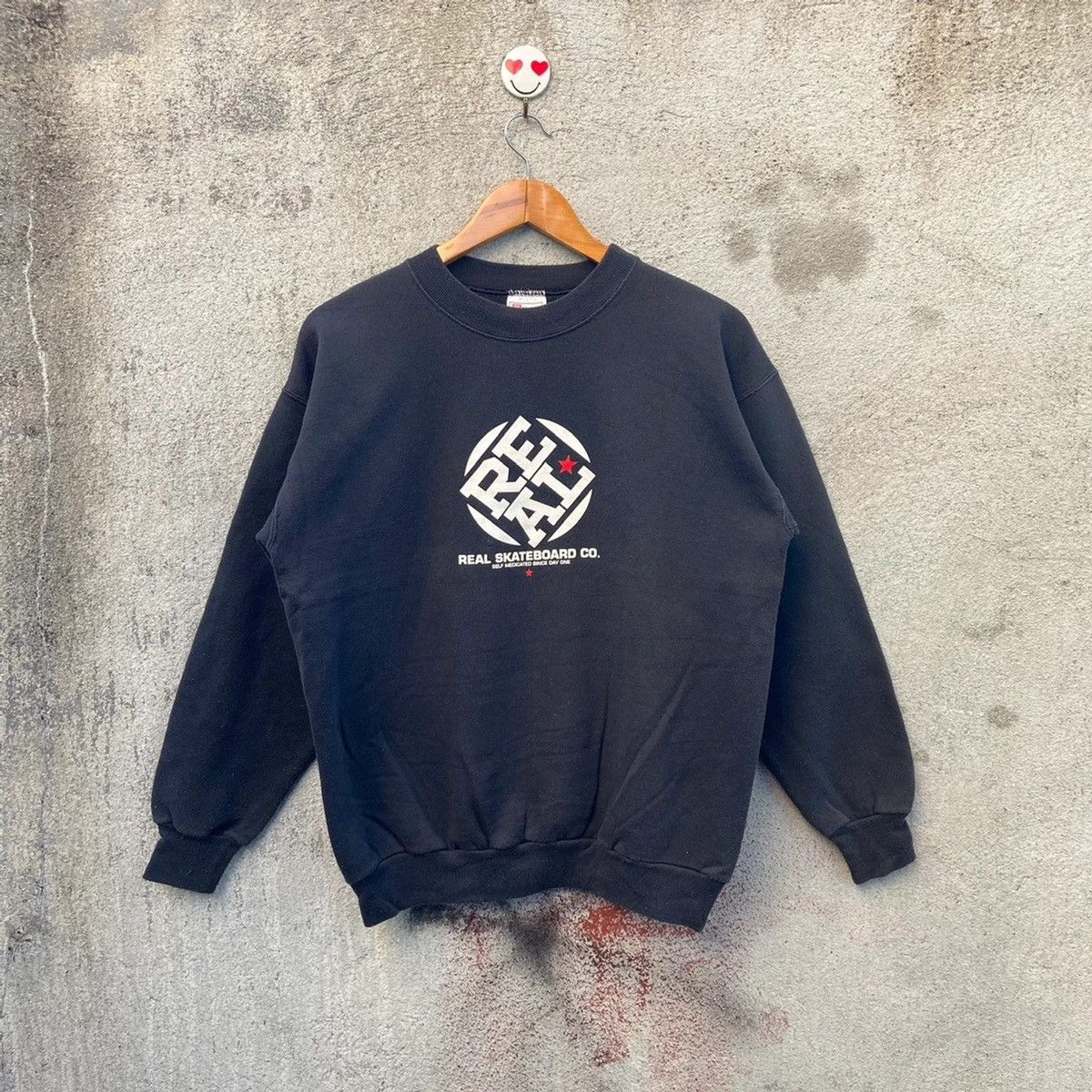 Santa Cruz Skateboards Vintage 90s real skateboard sweatshirt pullover Size US M / EU 48-50 / 2 - 1 Thumbnail