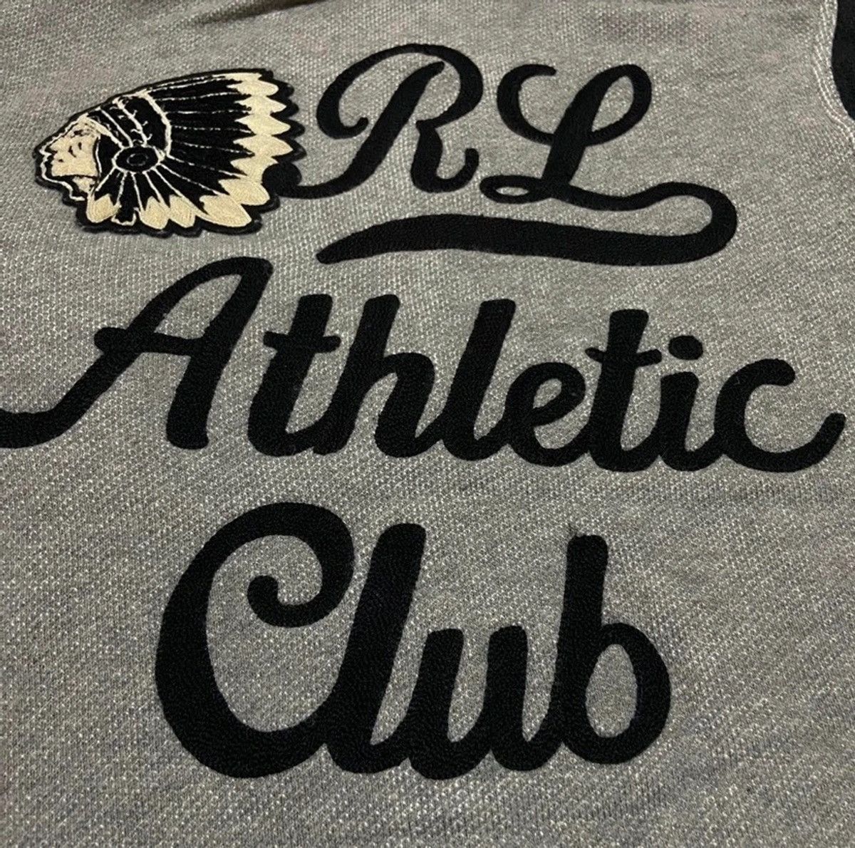 Ralph lauren indian head athletic club native sweater