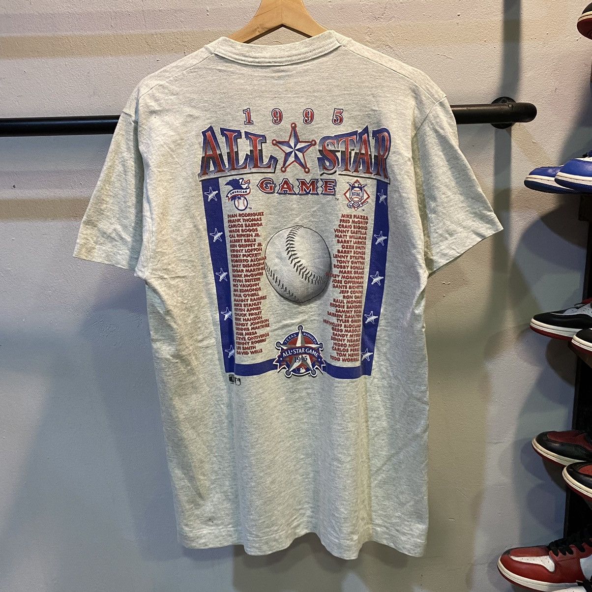 MLB × Salem Sportswear × Vintage VINTAGE 95’s‼️MLB All Star Game 1995 By Salem Sportswear Tee Size US M / EU 48-50 / 2 - 2 Thumbnail