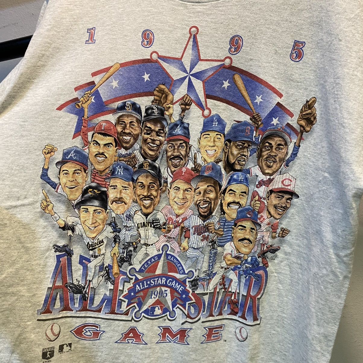 MLB × Salem Sportswear × Vintage VINTAGE 95’s‼️MLB All Star Game 1995 By Salem Sportswear Tee Size US M / EU 48-50 / 2 - 3 Thumbnail