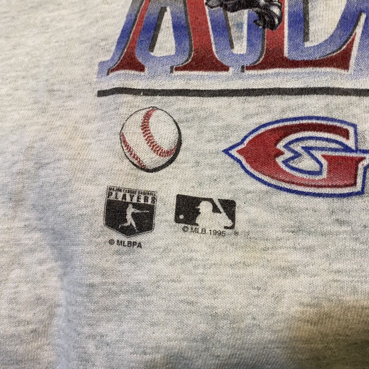 MLB × Salem Sportswear × Vintage VINTAGE 95’s‼️MLB All Star Game 1995 By Salem Sportswear Tee Size US M / EU 48-50 / 2 - 5 Thumbnail