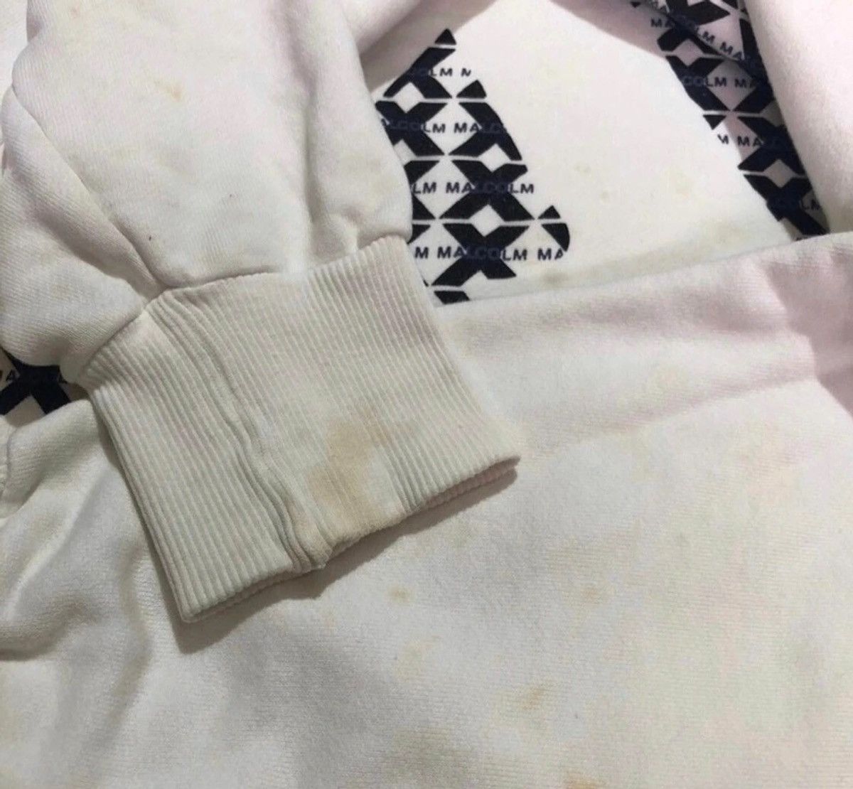 Malcolm McLaren × Vintage Vintage 90s malcolm X sweatshirt pullover Size US M / EU 48-50 / 2 - 6 Thumbnail