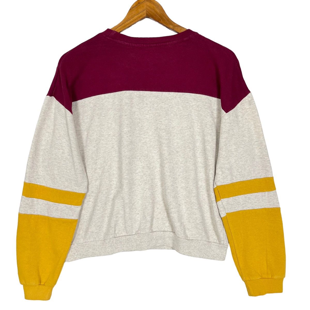 Atari Japanese Game Company Big Logo Striped Sweatshirt