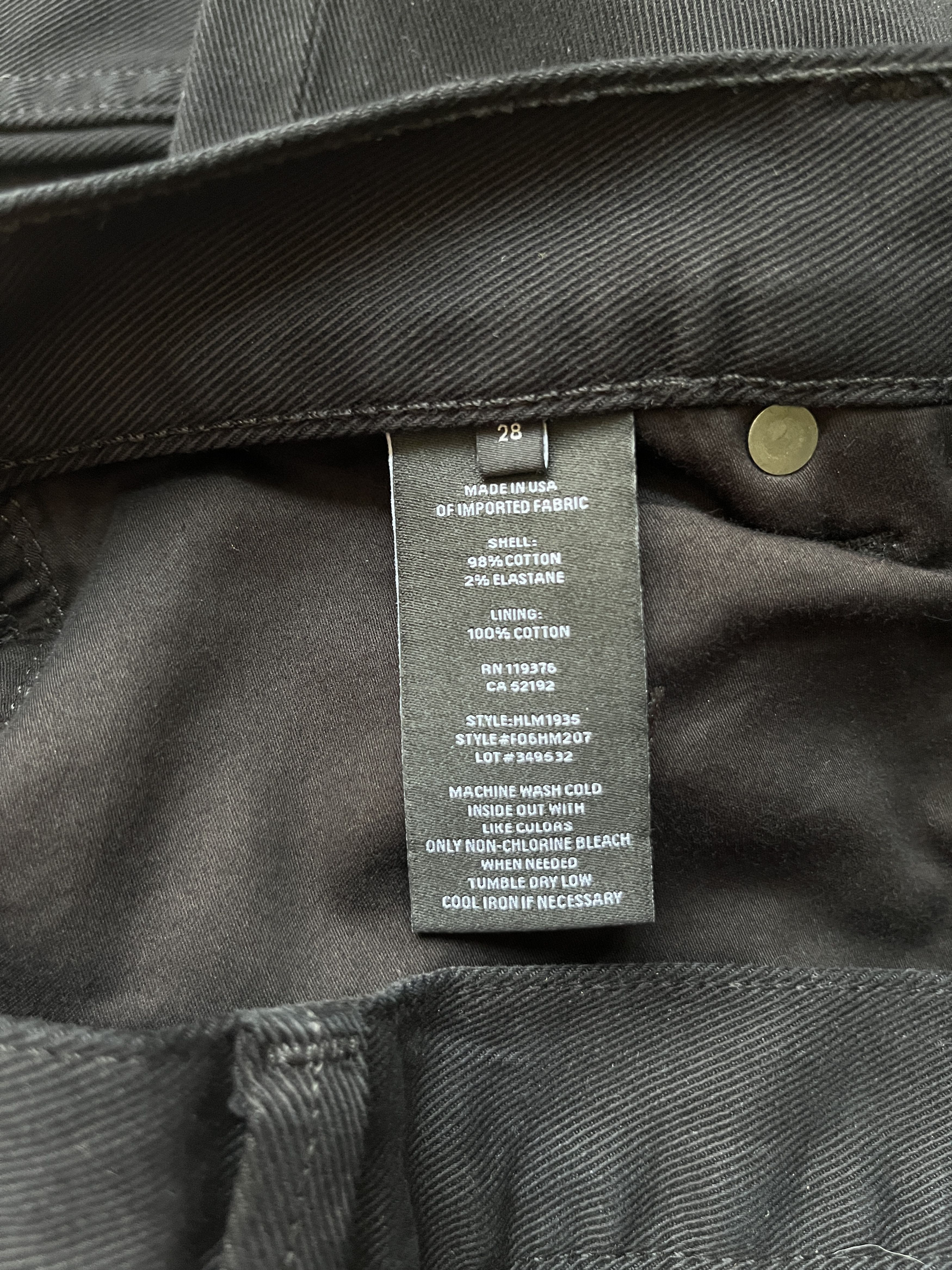 Helmut Lang ⚡️QUICK SALE⚡️Helmut Lang Black Jeans Denim Size US 28 / EU 44 - 4 Thumbnail