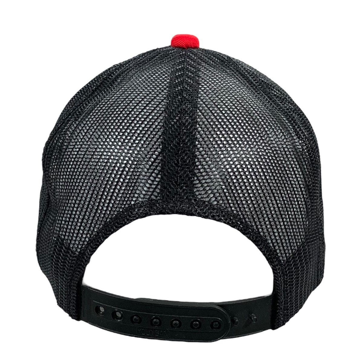 Vintage Vintage Dad’s Choppers Black & Red Motorcycle Trucker Hat Size ONE SIZE - 4 Thumbnail