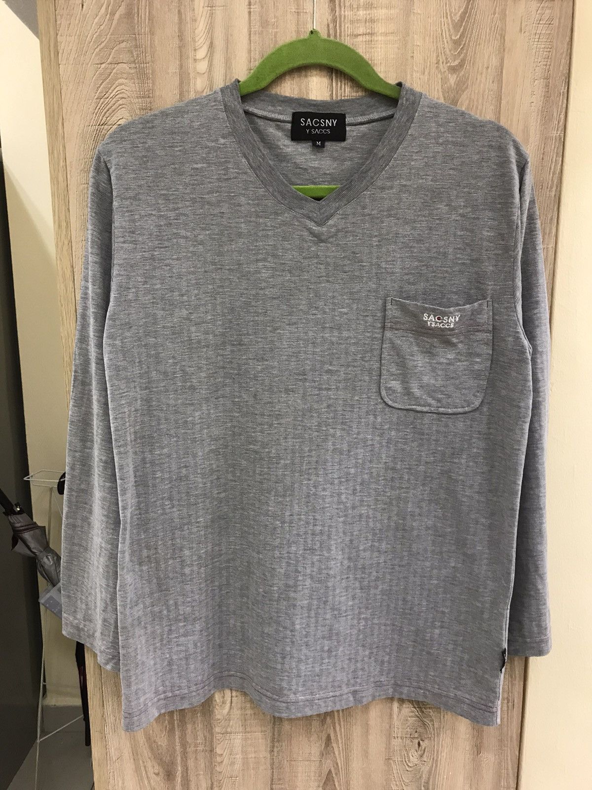Yohji Yamamoto SACSNY Y'SACCS Yohji Yamamoto Long Sleeve Shirt Size US M / EU 48-50 / 2 - 2 Thumbnail