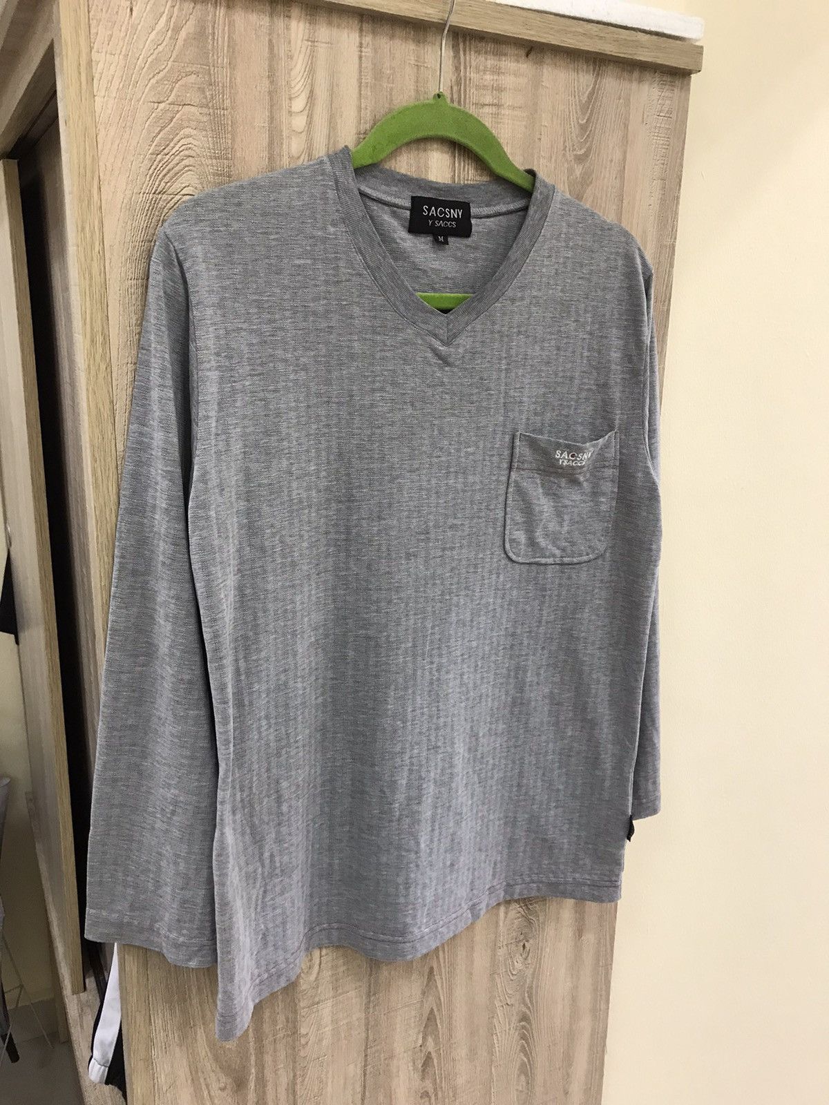 Yohji Yamamoto SACSNY Y'SACCS Yohji Yamamoto Long Sleeve Shirt Size US M / EU 48-50 / 2 - 8 Thumbnail