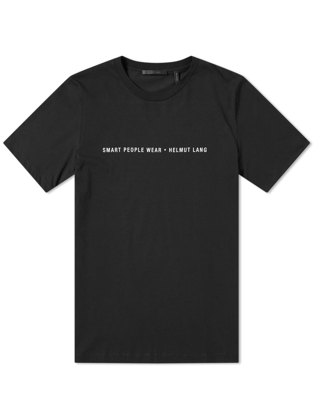 Helmut Lang ⚡️QUICK SALE⚡️ Helmut Lang Smart People Black Tshirt Size US S / EU 44-46 / 1 - 1 Thumbnail