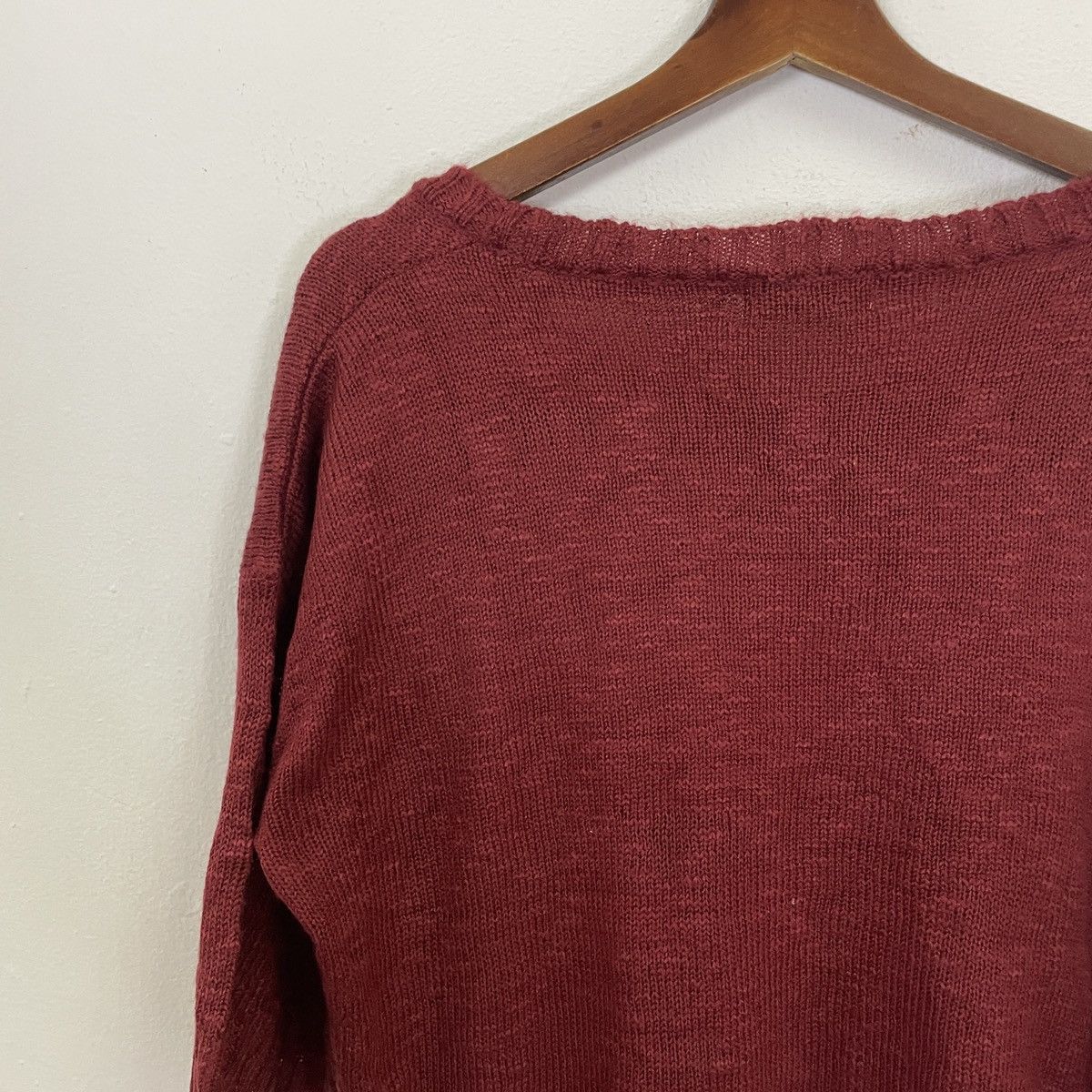 Aran Isles Knitwear Vintage Sorridere White Crewneck Jumper Knitwear Size US L / EU 52-54 / 3 - 9 Thumbnail