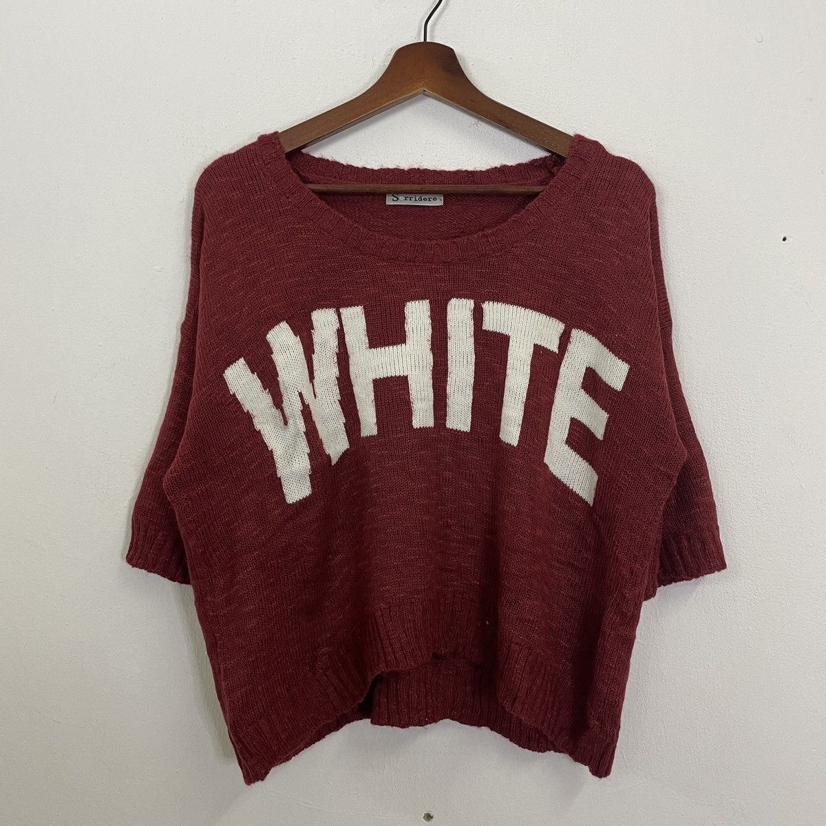 Aran Isles Knitwear Vintage Sorridere White Crewneck Jumper Knitwear Size US L / EU 52-54 / 3 - 1 Thumbnail
