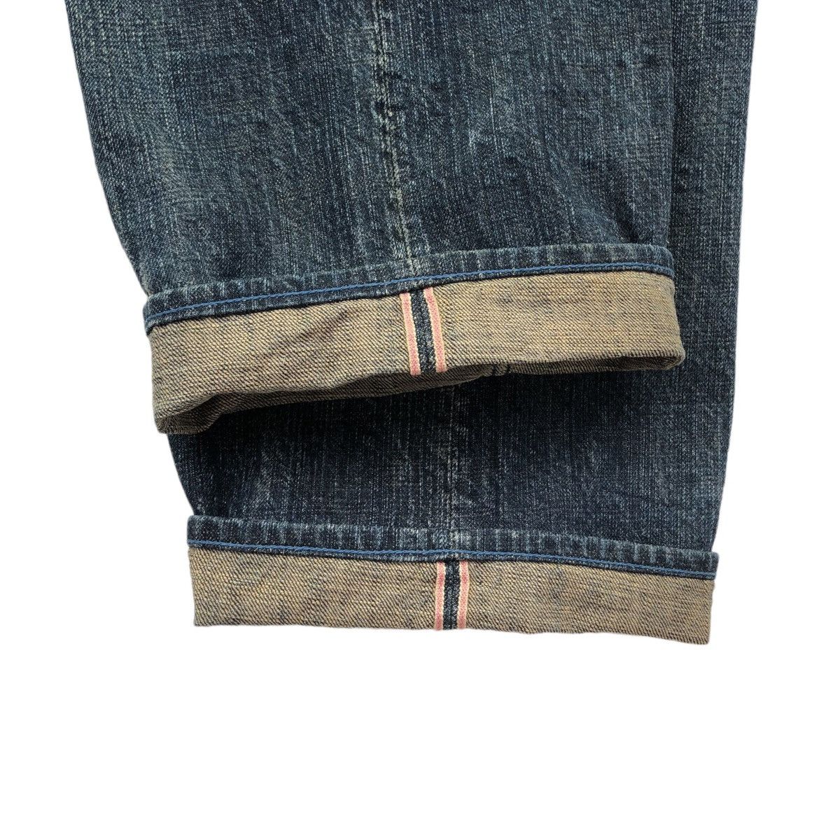 Evisu Evisu yamane Selvedge Dowluck Design Cargo Denim Pant Size US 33 - 20 Thumbnail