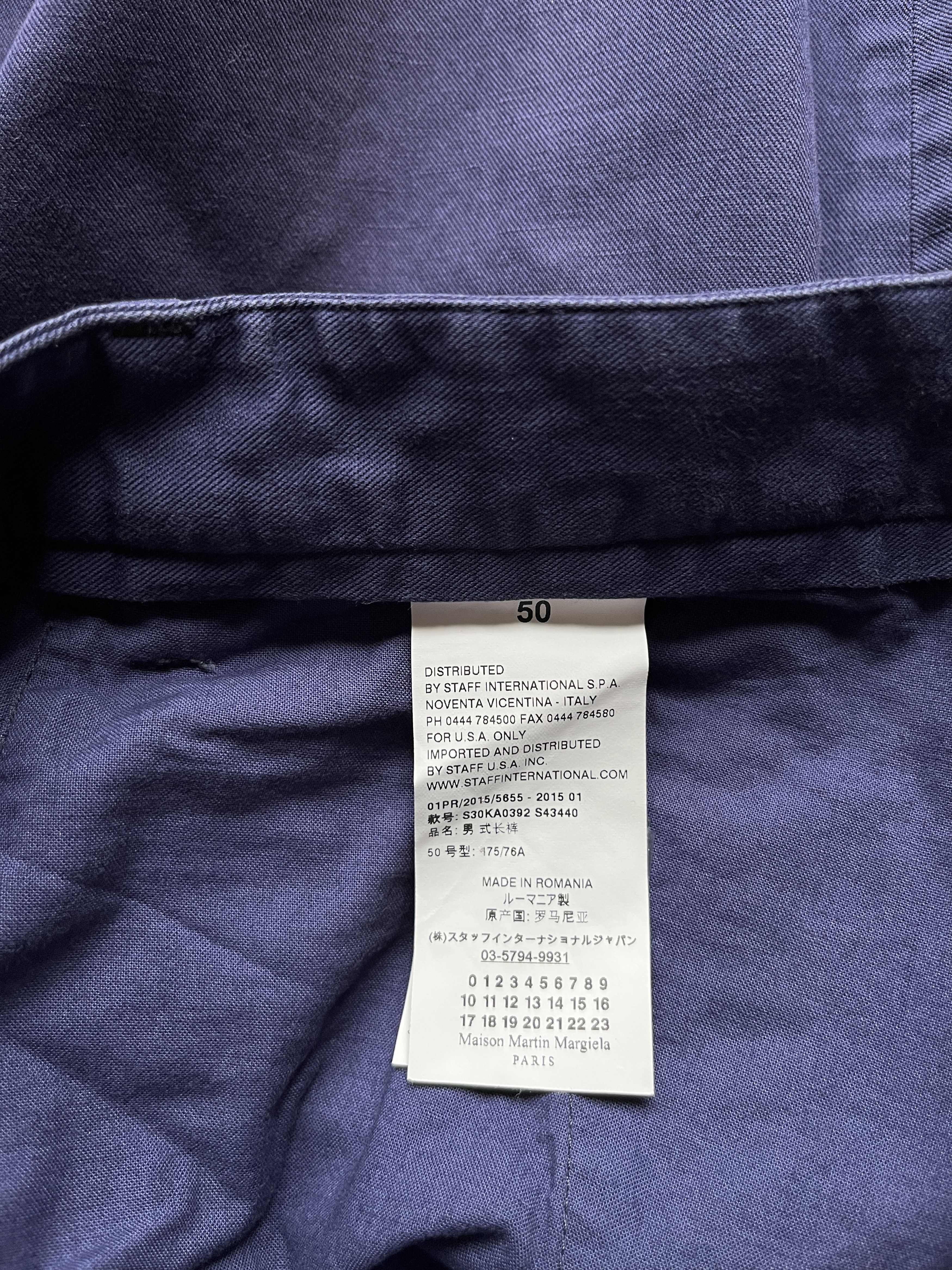 Maison Margiela ⚡️QUICK SALE⚡️2015 Maison Margiela 14 Purple Pants Trousers Size US 34 / EU 50 - 4 Thumbnail