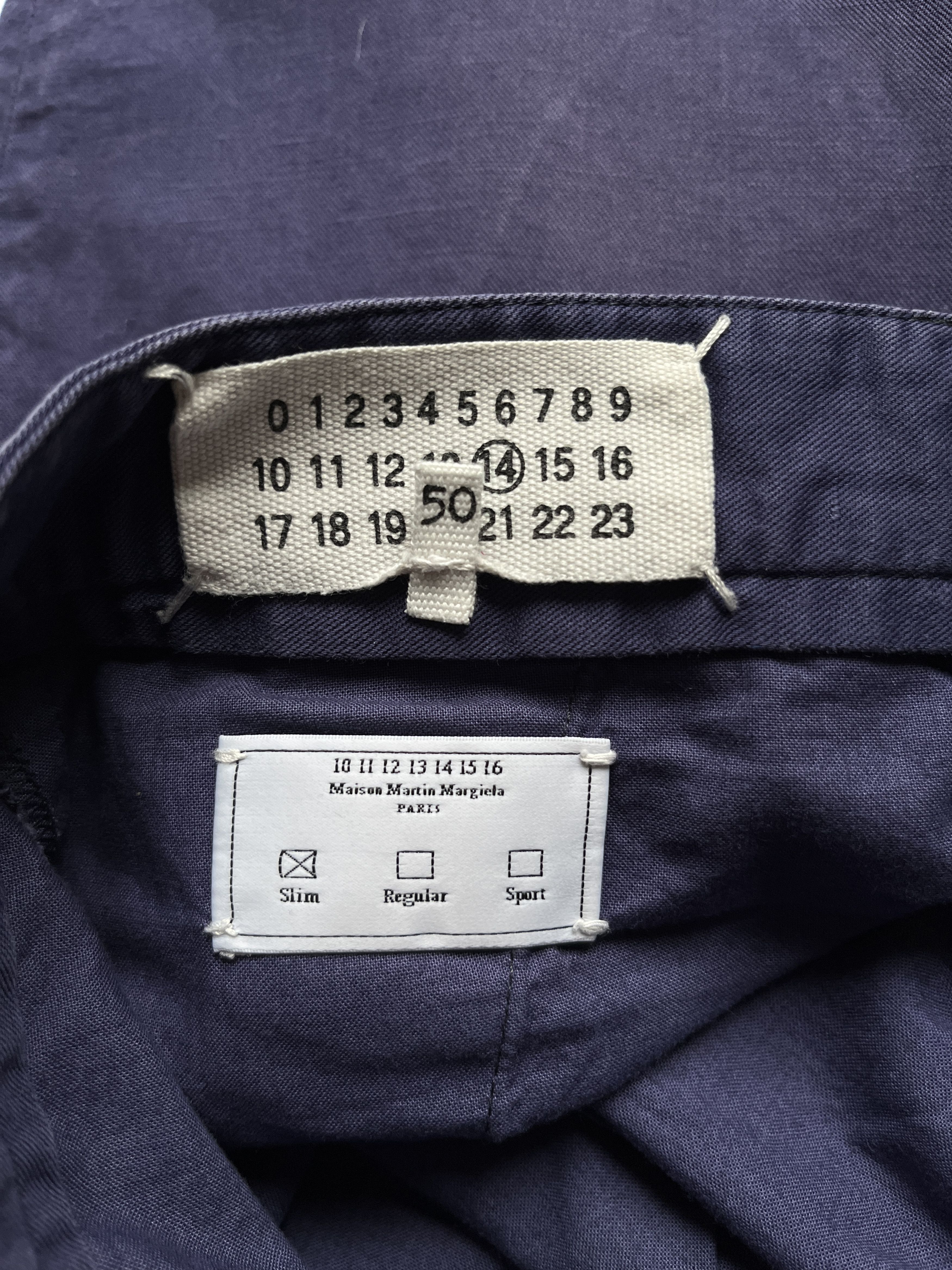 Maison Margiela ⚡️QUICK SALE⚡️2015 Maison Margiela 14 Purple Pants Trousers Size US 34 / EU 50 - 3 Thumbnail