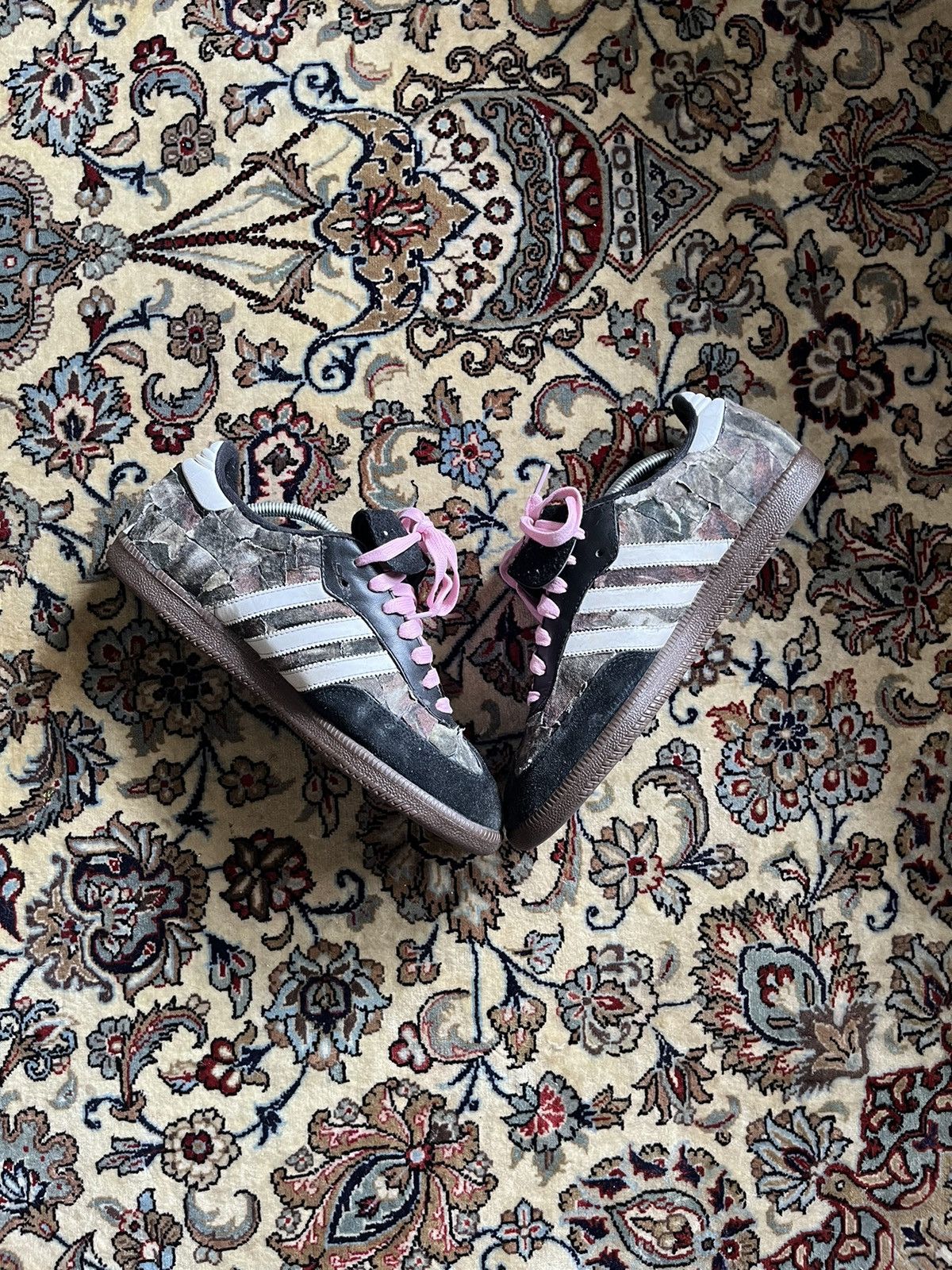Adidas Custom Adidas Samba “Real-tree” Patchwork Size US 10 / EU 43 - 2 Thumbnail