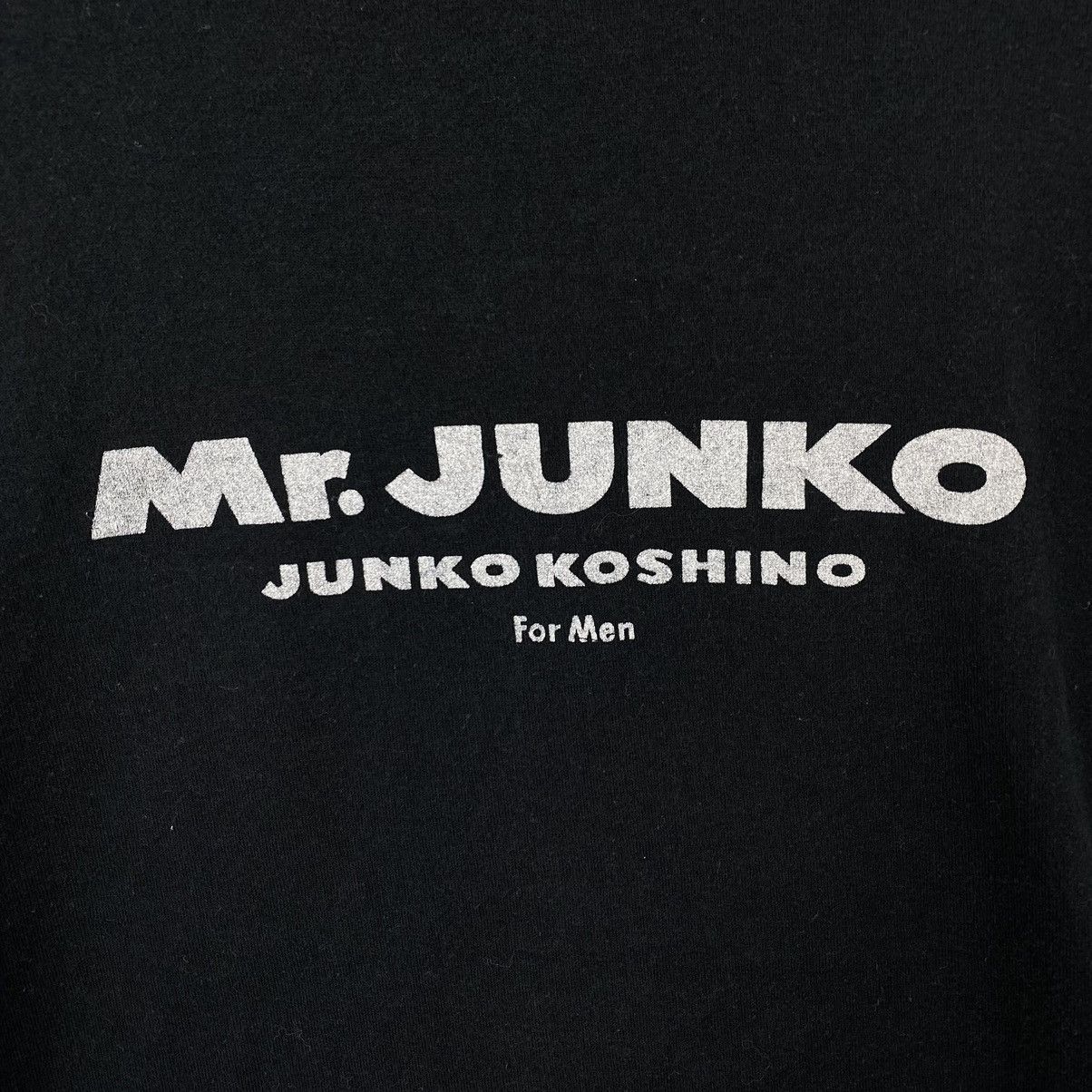 Japanese Brand × Mr. Junko × Vintage Vintage Mr.JUNKO KOSHINO Japan Brand For Men Print Black Size US M / EU 48-50 / 2 - 3 Thumbnail