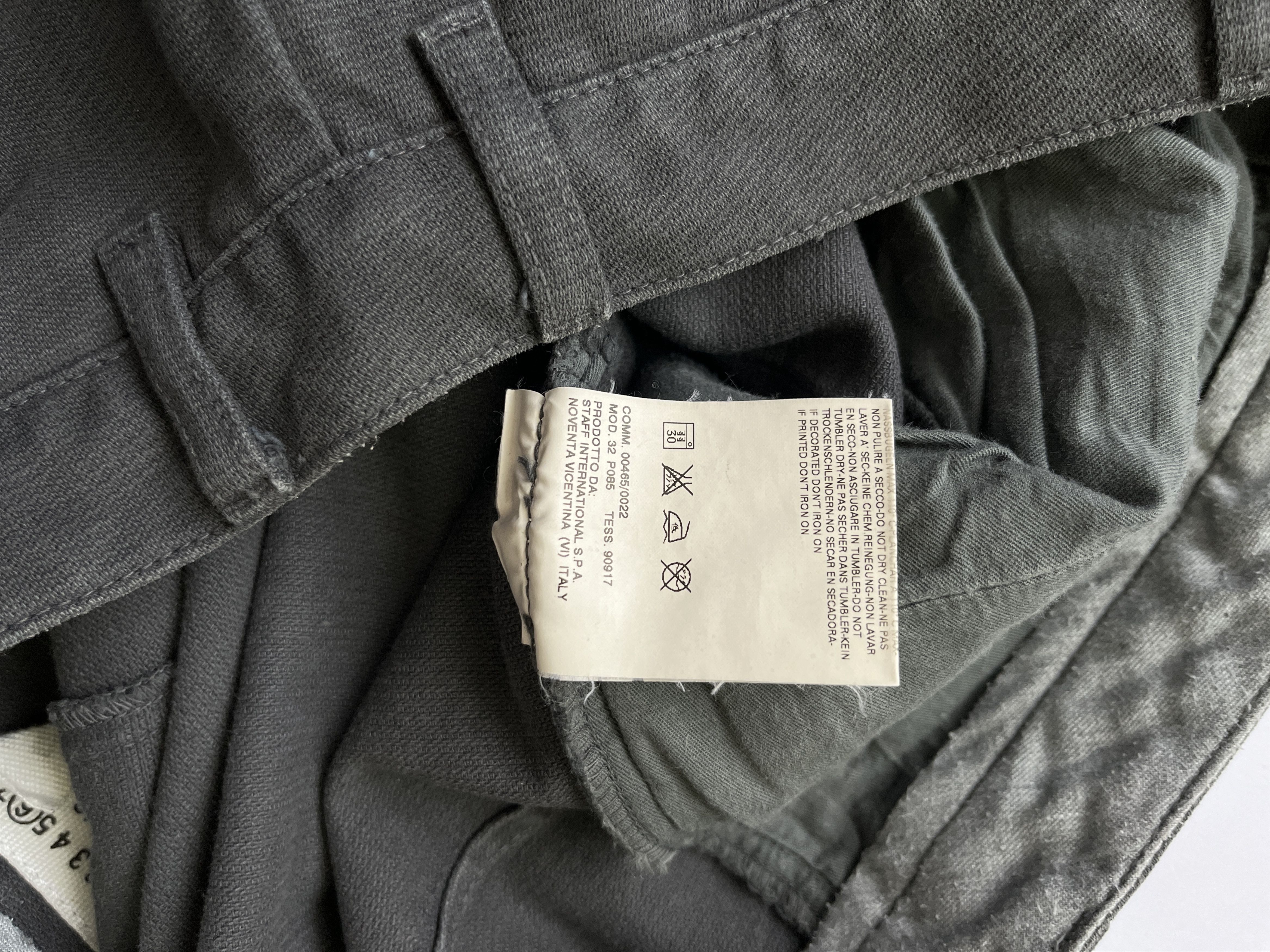 Maison Margiela ⚡️QUICK SALE⚡️2002 Maison Margiela MM6 Grey High-cut Pants Size 28" / US 6 / IT 42 - 6 Thumbnail