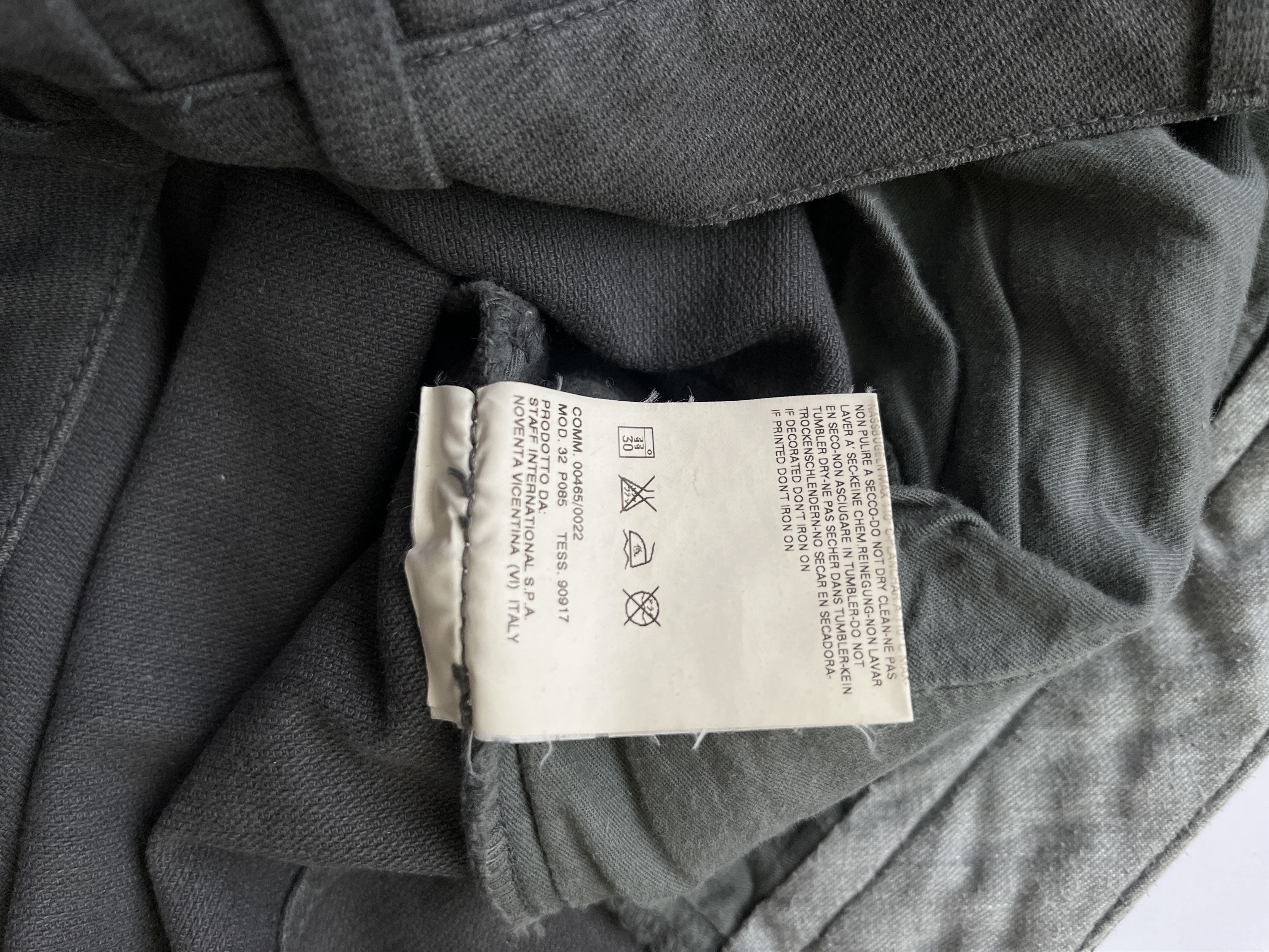 Maison Margiela ⚡️QUICK SALE⚡️2002 Maison Margiela MM6 Grey High-cut Pants Size 28" / US 6 / IT 42 - 5 Thumbnail