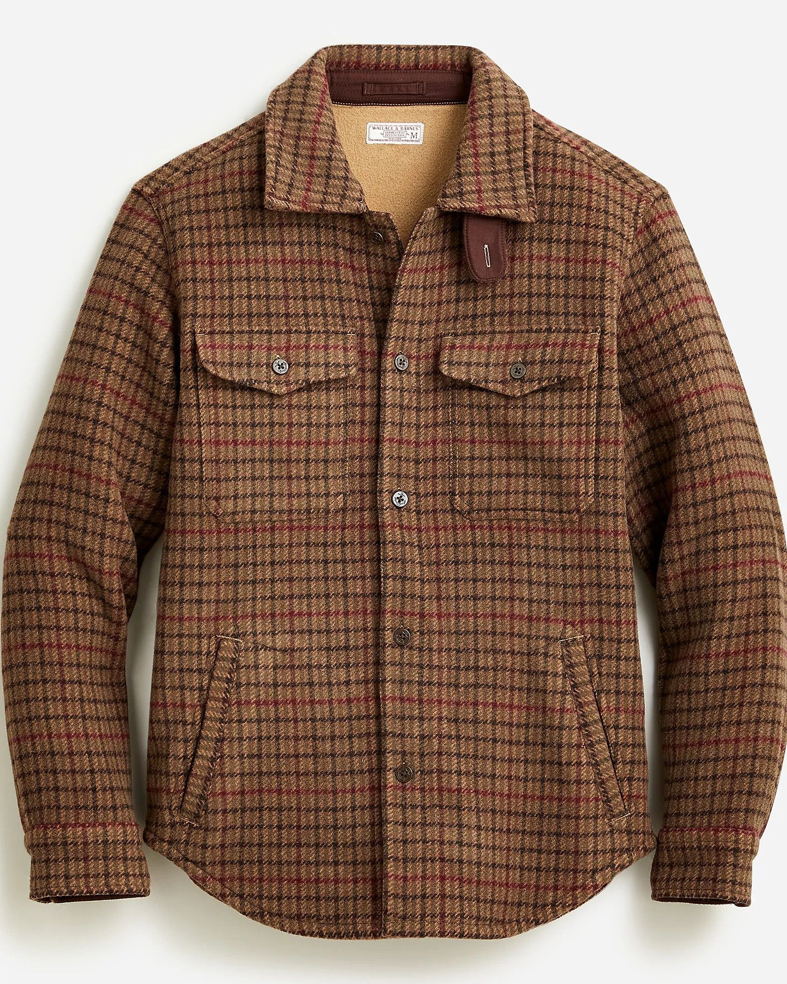 J.Crew × Wallace & Barnes J. Crew Wallace & Barnes Anchor Button Wool Shirt Jacket Size US L / EU 52-54 / 3 - 1 Preview