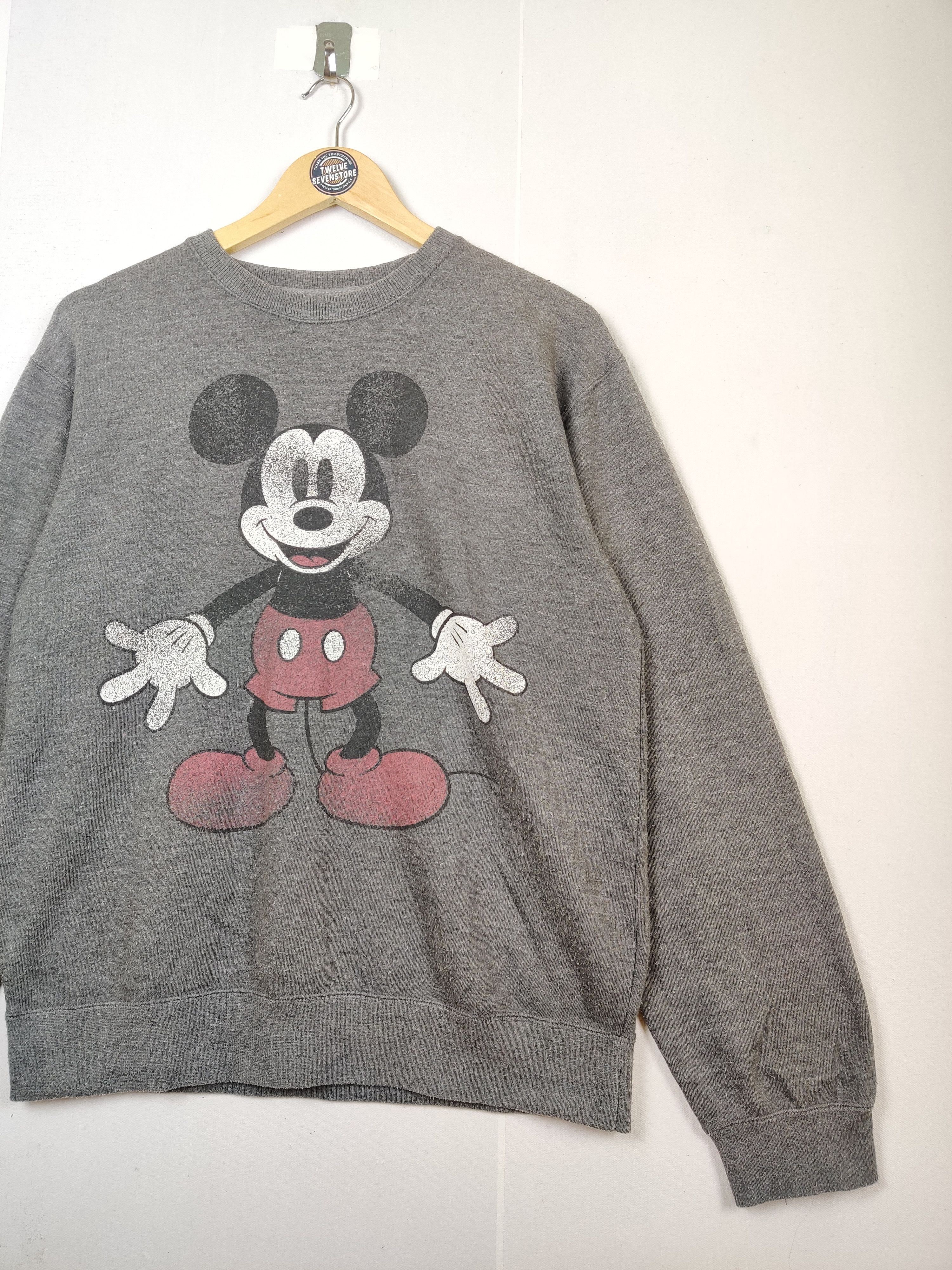 Mickey Mouse Vintage Disney Mickey Mouse Sweatshirt Size US L / EU 52-54 / 3 - 3 Thumbnail