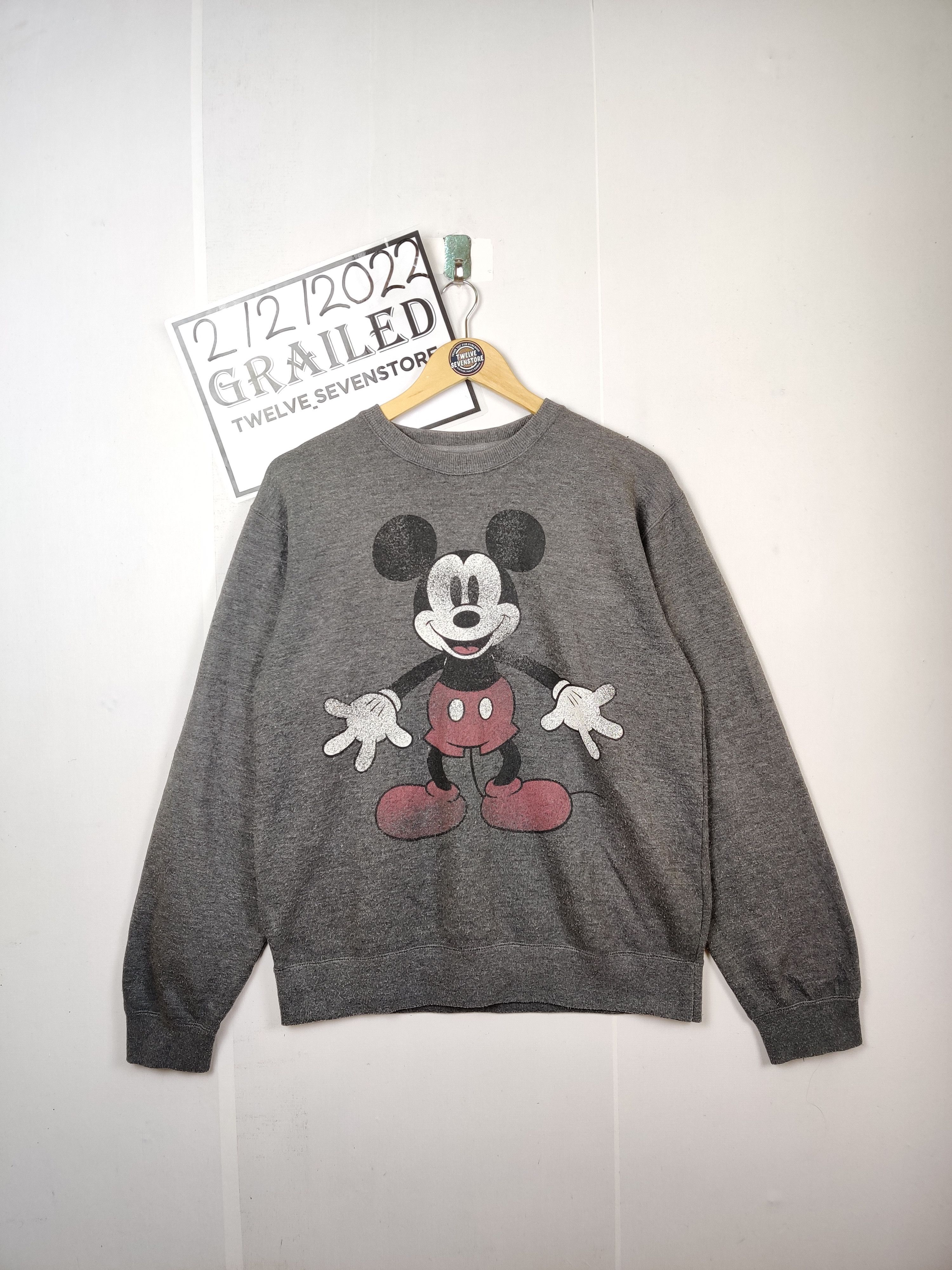 Mickey Mouse Vintage Disney Mickey Mouse Sweatshirt Size US L / EU 52-54 / 3 - 1 Thumbnail
