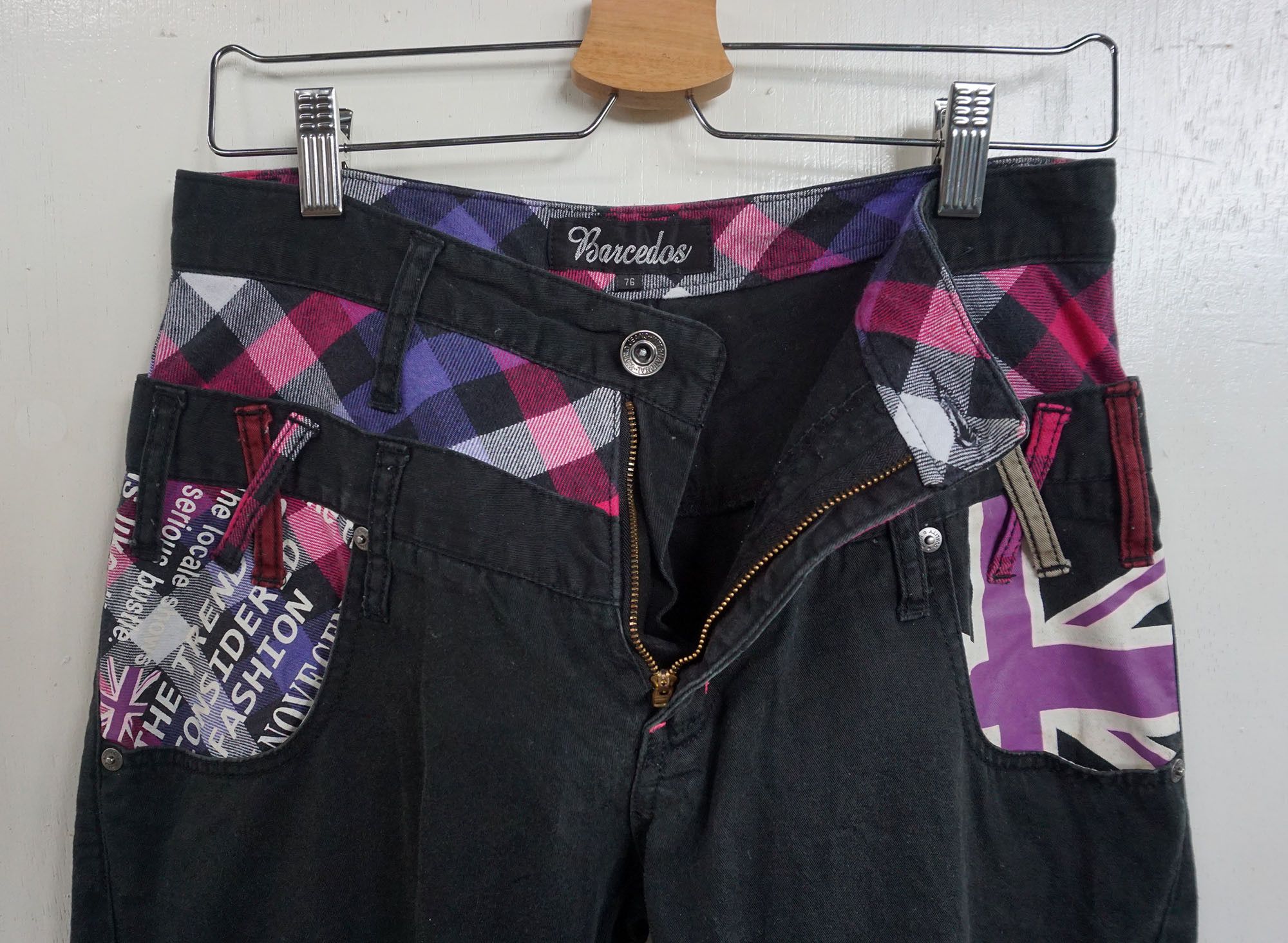 Japanese Brand BARCEDOS Double Waist Jeans Size US 30 / EU 46 - 14 Thumbnail