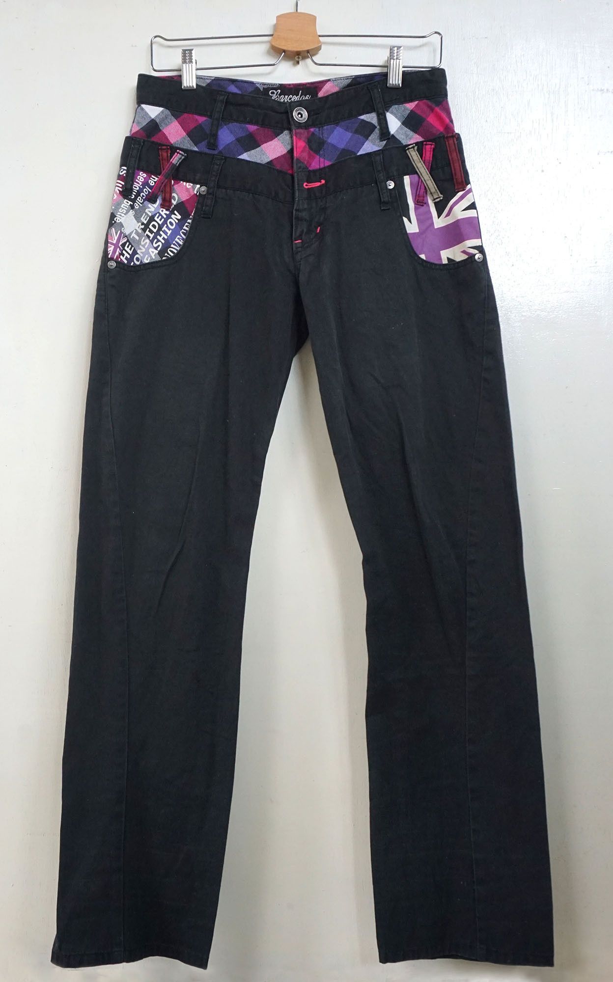 Japanese Brand BARCEDOS Double Waist Jeans Size US 30 / EU 46 - 17 Thumbnail