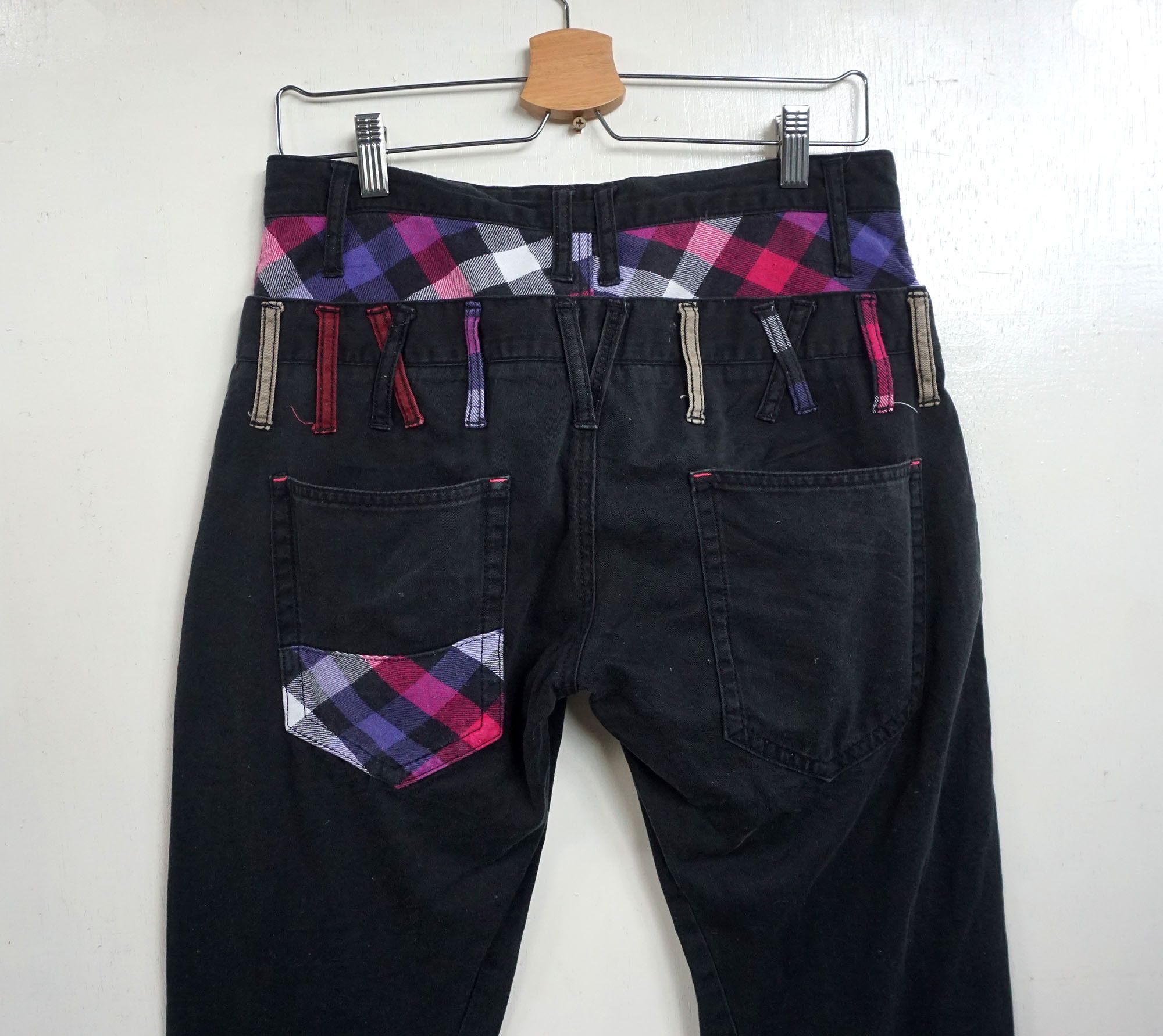 Japanese Brand BARCEDOS Double Waist Jeans Size US 30 / EU 46 - 4 Thumbnail