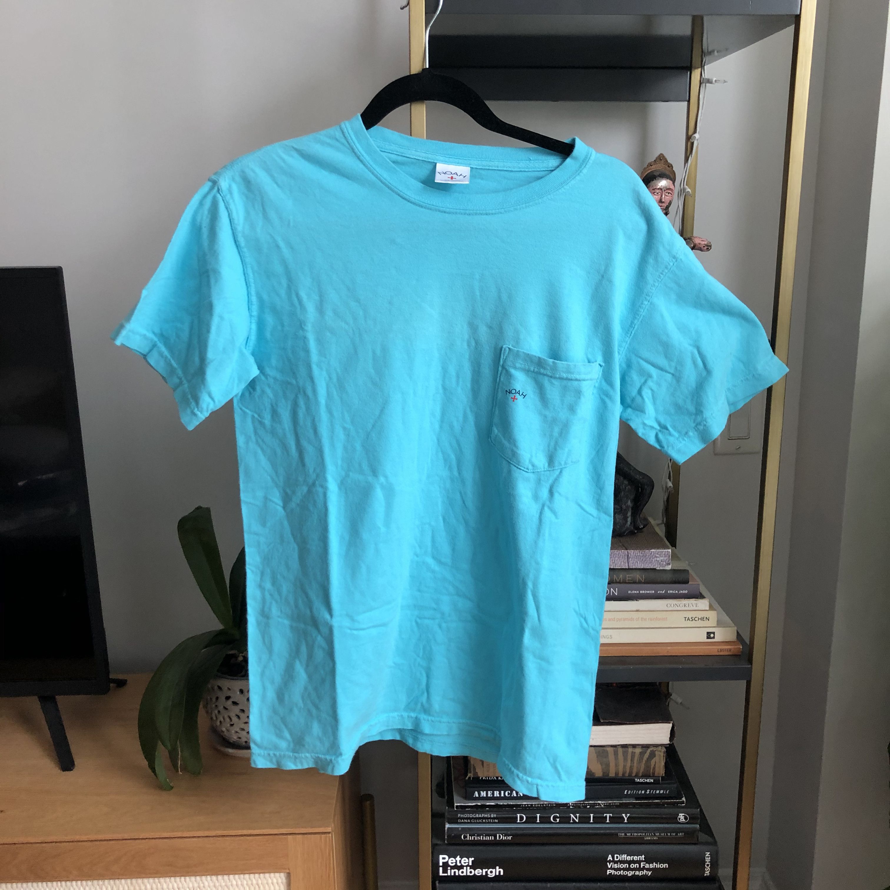 Image of Noah Pocket Tee in Blue, Men's (Size Small)