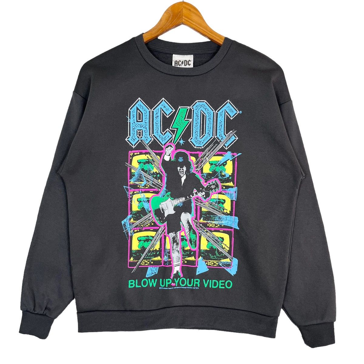 ACDC Australian Rock Band Official Merchandise Sweatshirt
