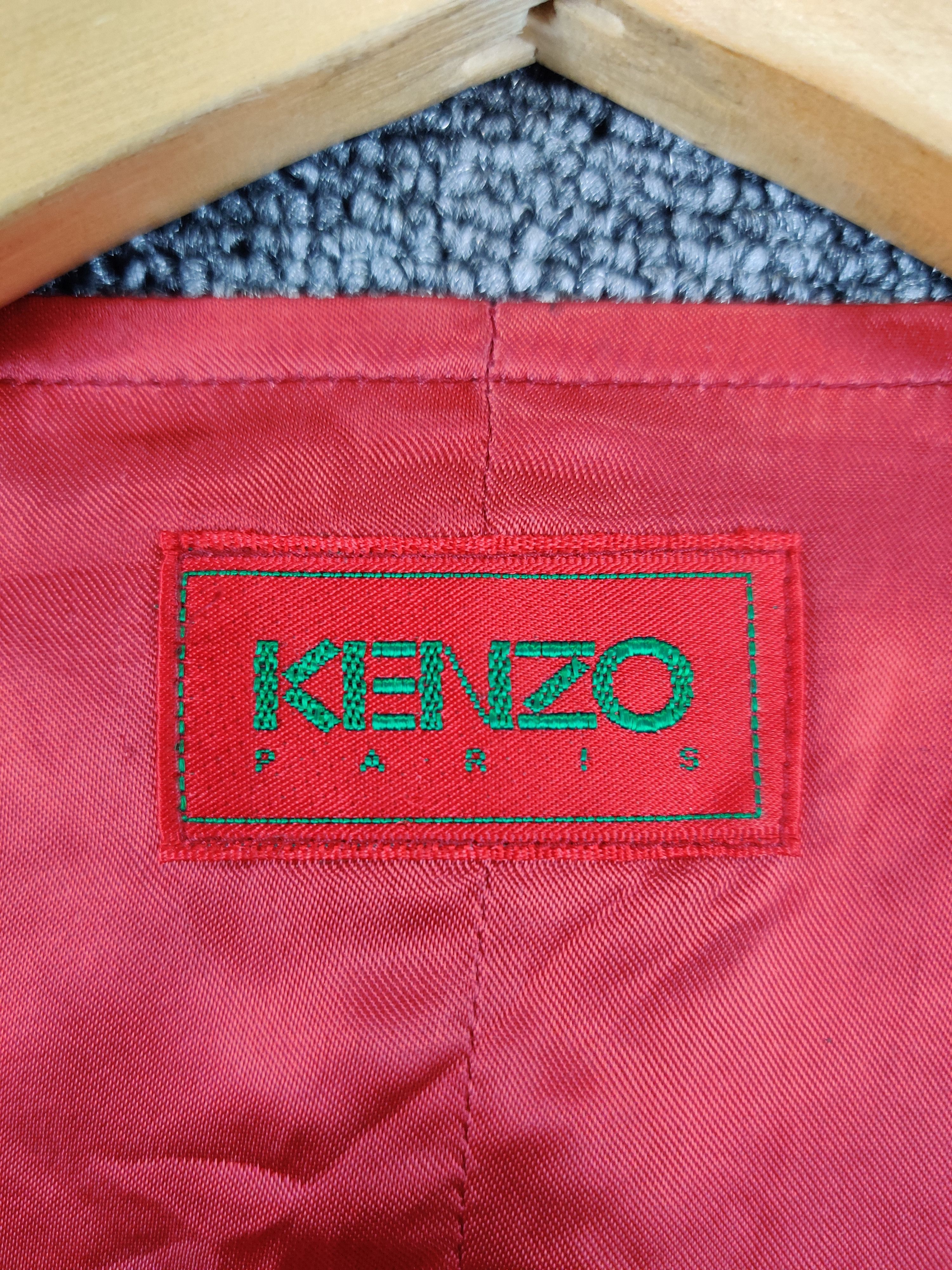 Kenzo Vintage Kenzo Paris Floral Vest Nice Design Size US M / EU 48-50 / 2 - 6 Thumbnail