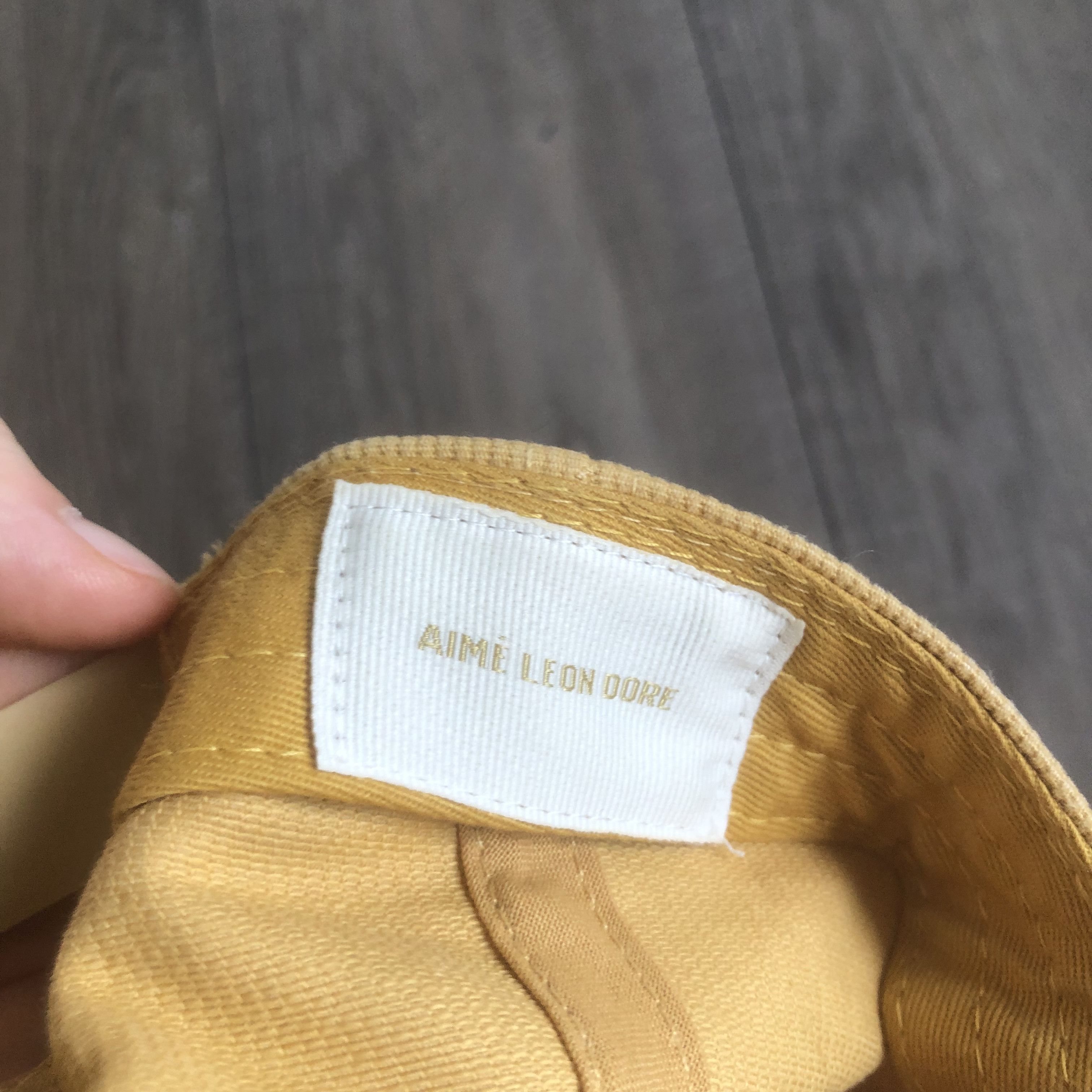 Aime Leon Dore Aime Leon Dore Chainstitch Logo Hat Size ONE SIZE - 4 Thumbnail