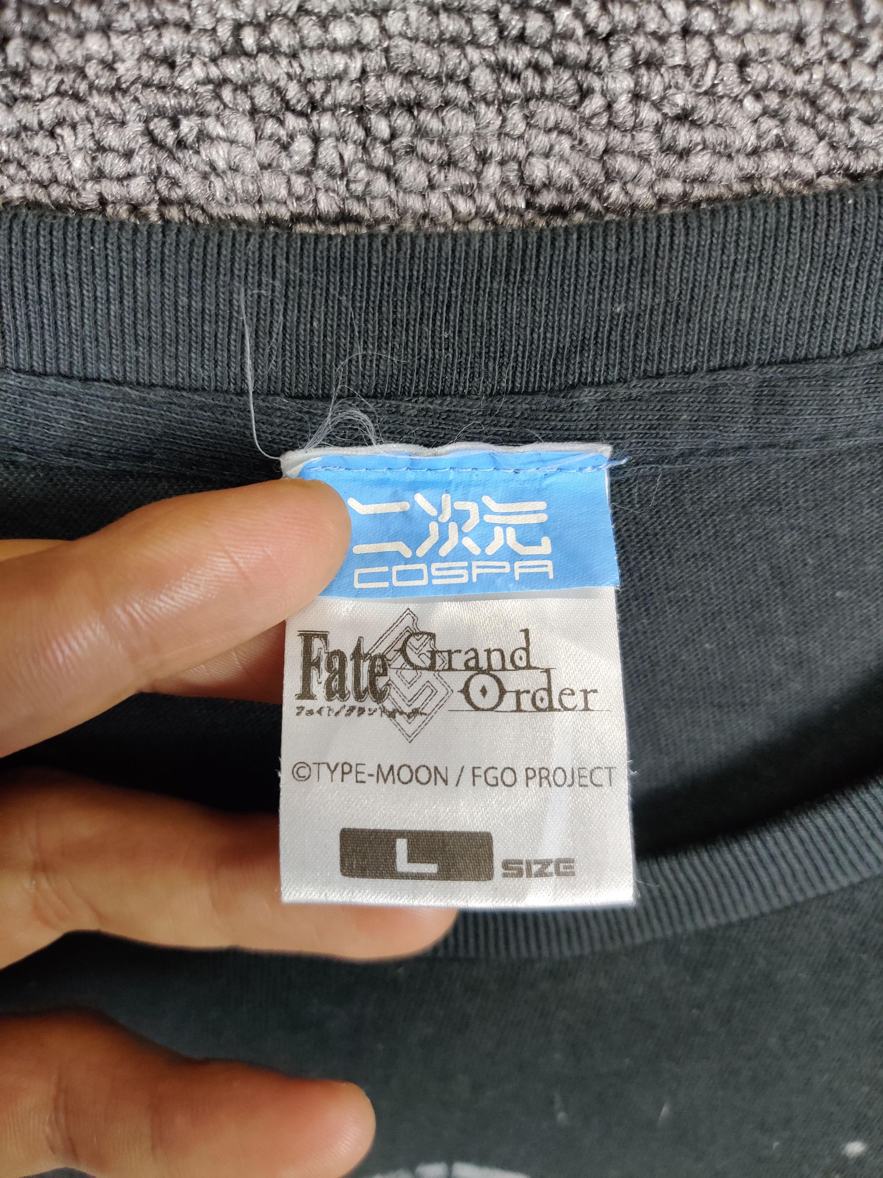 Anime Vintage Cospa Fate Grand Order Ruler Anima Tee Tshirt Size US L / EU 52-54 / 3 - 7 Thumbnail