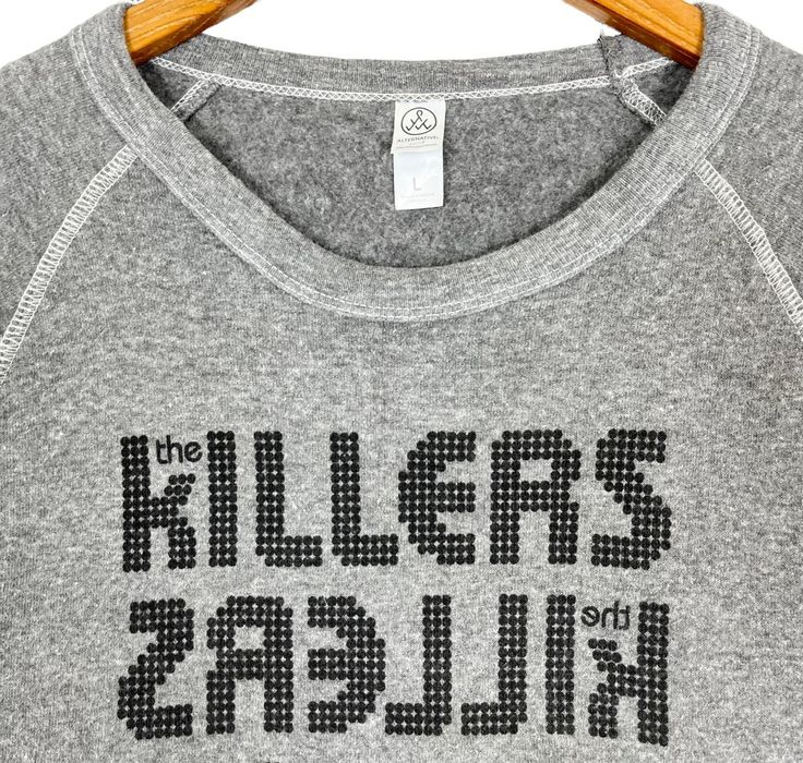 Rock Band The Killers Indie Rock Band Crewneck Sweatshirt Grailed