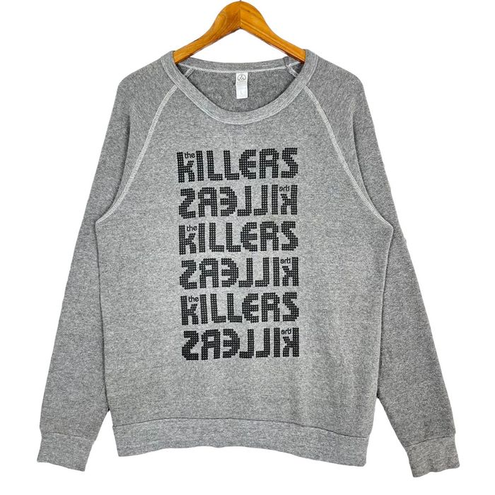 Rock Band The Killers Indie Rock Band Crewneck Sweatshirt Grailed
