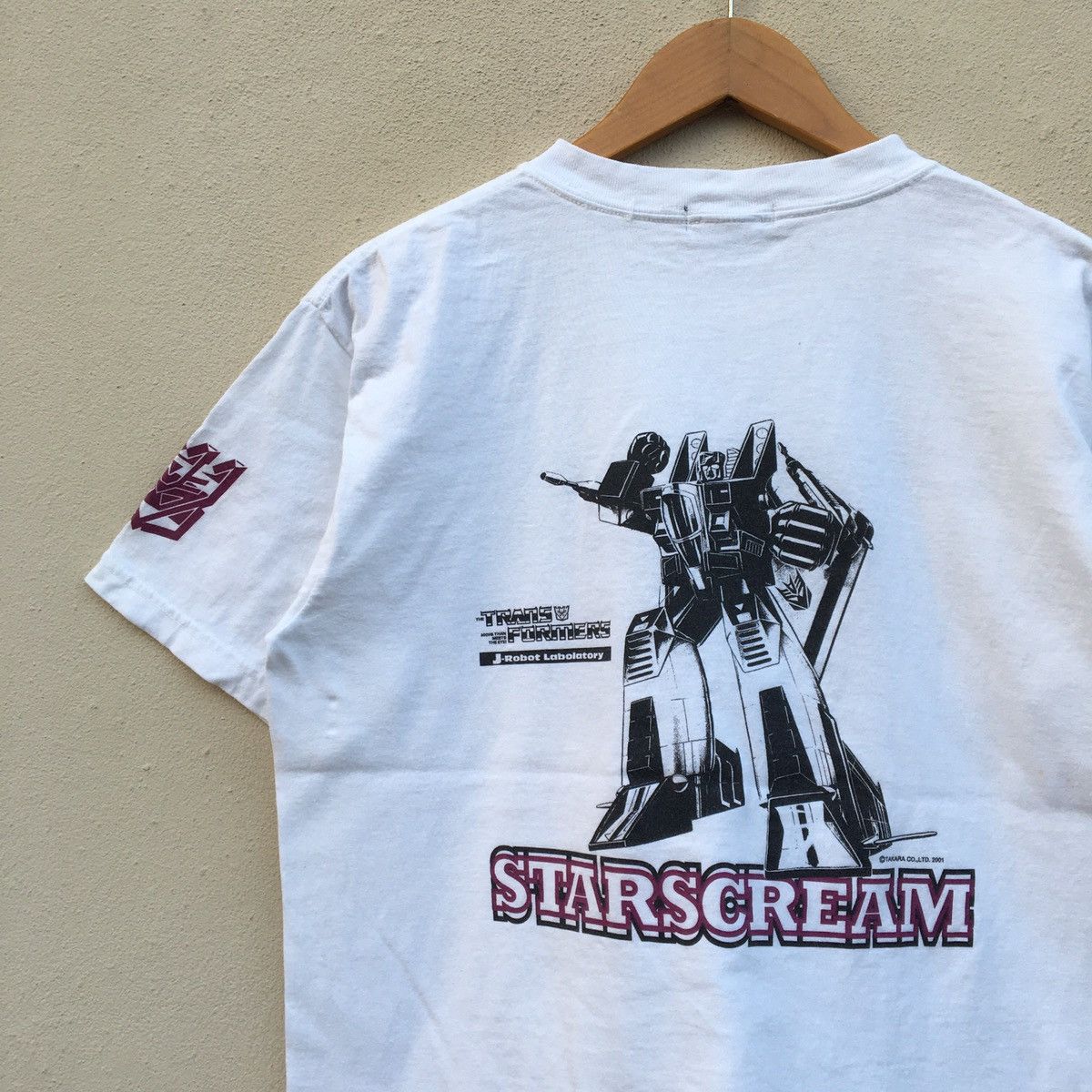 Transformers × Vintage RARE‼️Vintage TRANSFORMER STARSCREAM T-shirt Size US M / EU 48-50 / 2 - 4 Thumbnail