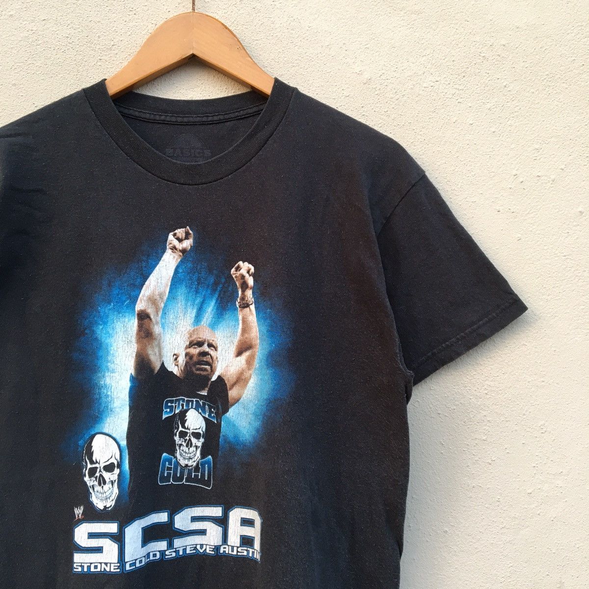 Vintage × WWE × WWF RARE‼️Vintage STONE COLD STEVE AUSTIN T-shirt Size US M / EU 48-50 / 2 - 4 Thumbnail