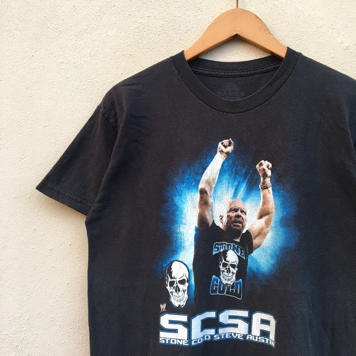 Vintage × WWE × WWF RARE‼️Vintage STONE COLD STEVE AUSTIN T-shirt Size US M / EU 48-50 / 2 - 5 Thumbnail