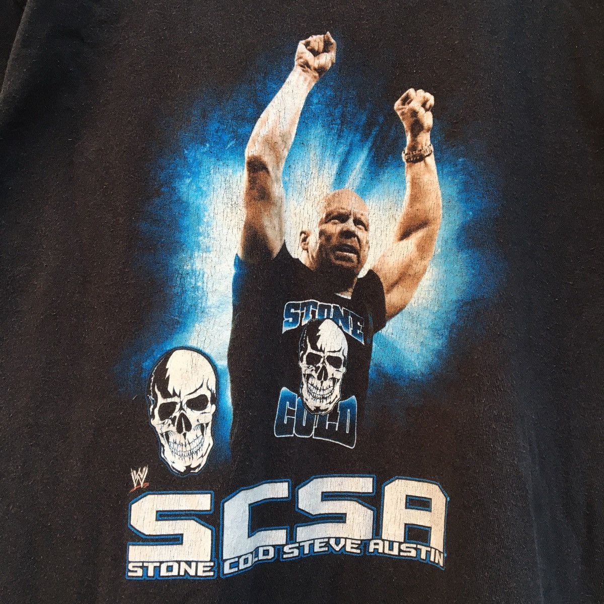 Vintage × WWE × WWF RARE‼️Vintage STONE COLD STEVE AUSTIN T-shirt Size US M / EU 48-50 / 2 - 6 Thumbnail