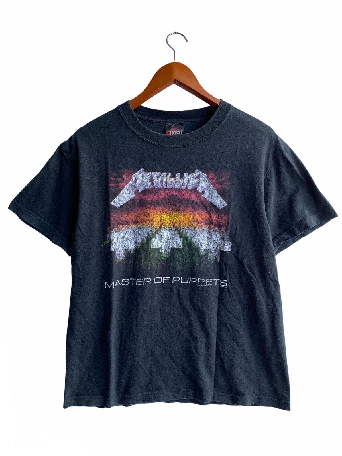 Band Tees × Metallica × Vintage Metallica master of puppets shirt 