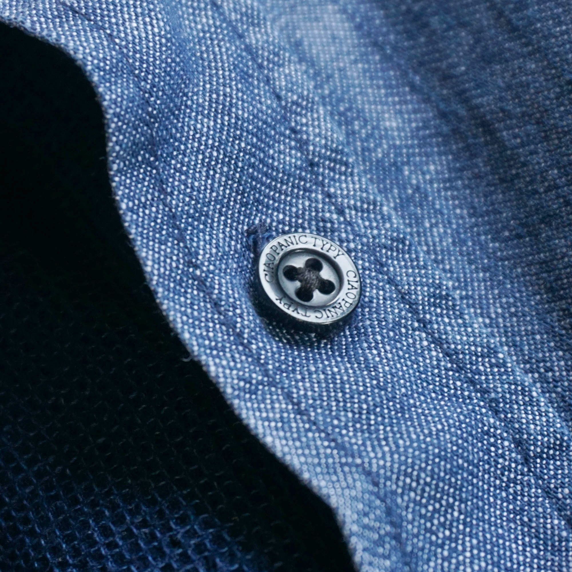 Ciaopanic × Japanese Brand CIAOPANIC TYPY Patchwork Denim Long Sleeve Shirt Size US M / EU 48-50 / 2 - 7 Thumbnail