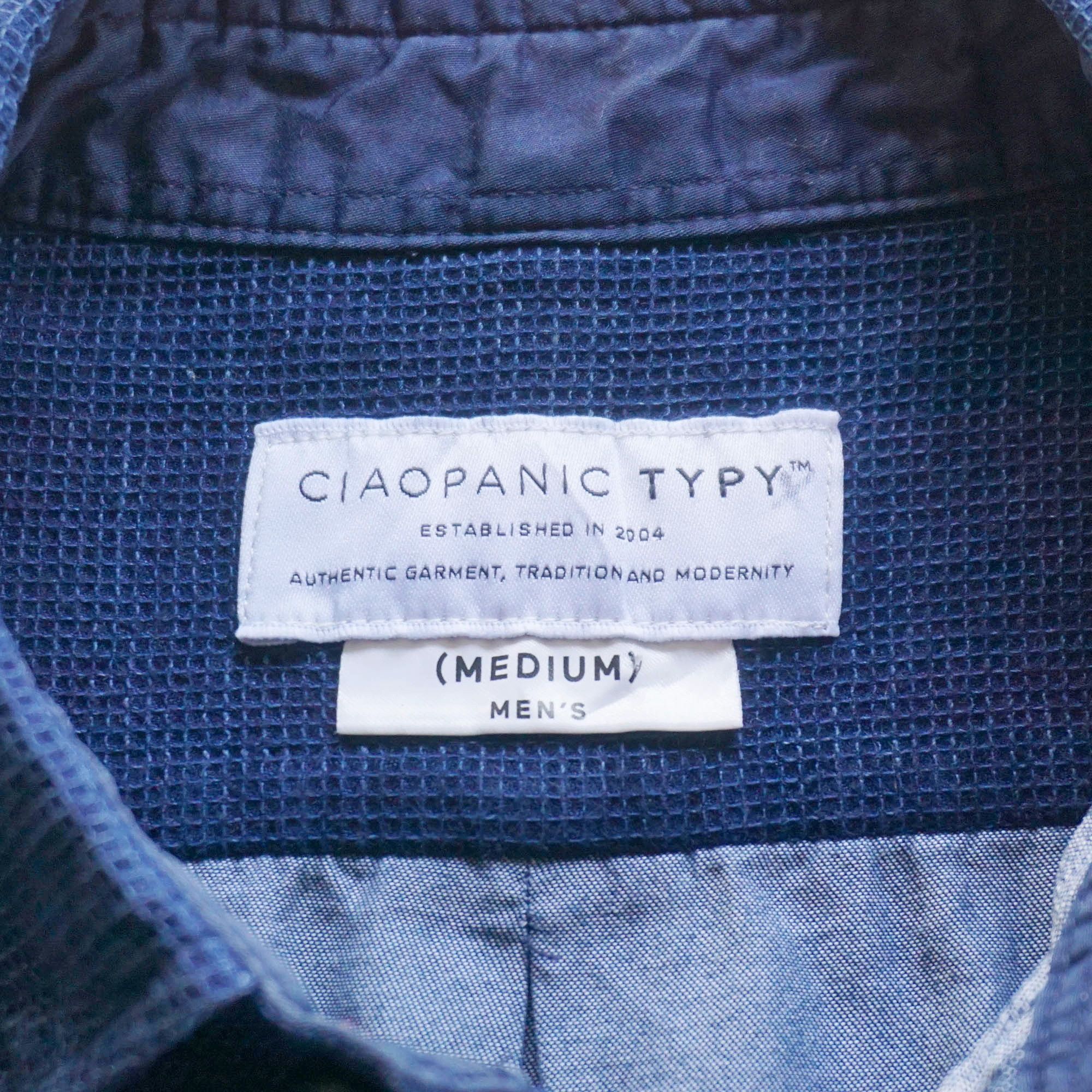 Ciaopanic × Japanese Brand CIAOPANIC TYPY Patchwork Denim Long Sleeve Shirt Size US M / EU 48-50 / 2 - 5 Thumbnail