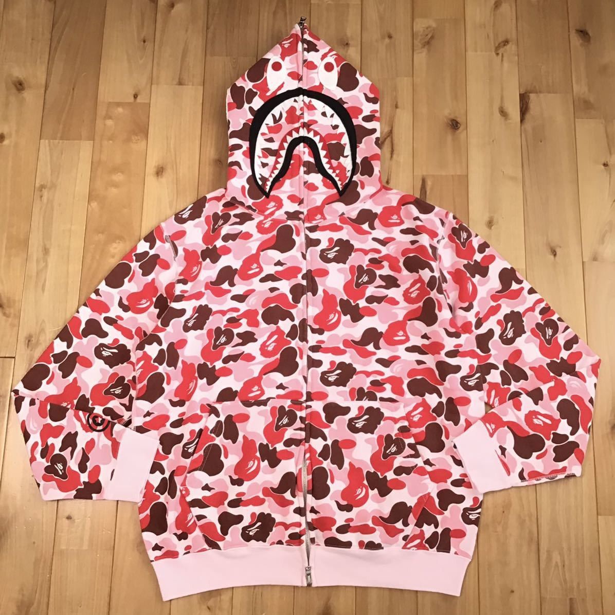 Bape Bape Hiroshima Camo Shark Full Zip Hoodie | Grailed