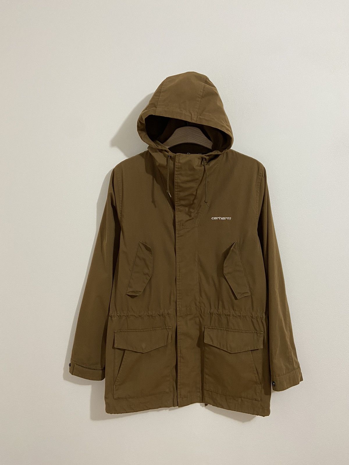 Carhartt Carhartt Battle Parka Vintage Jacket Brown Size US S / EU 44-46 / 1 - 1 Thumbnail