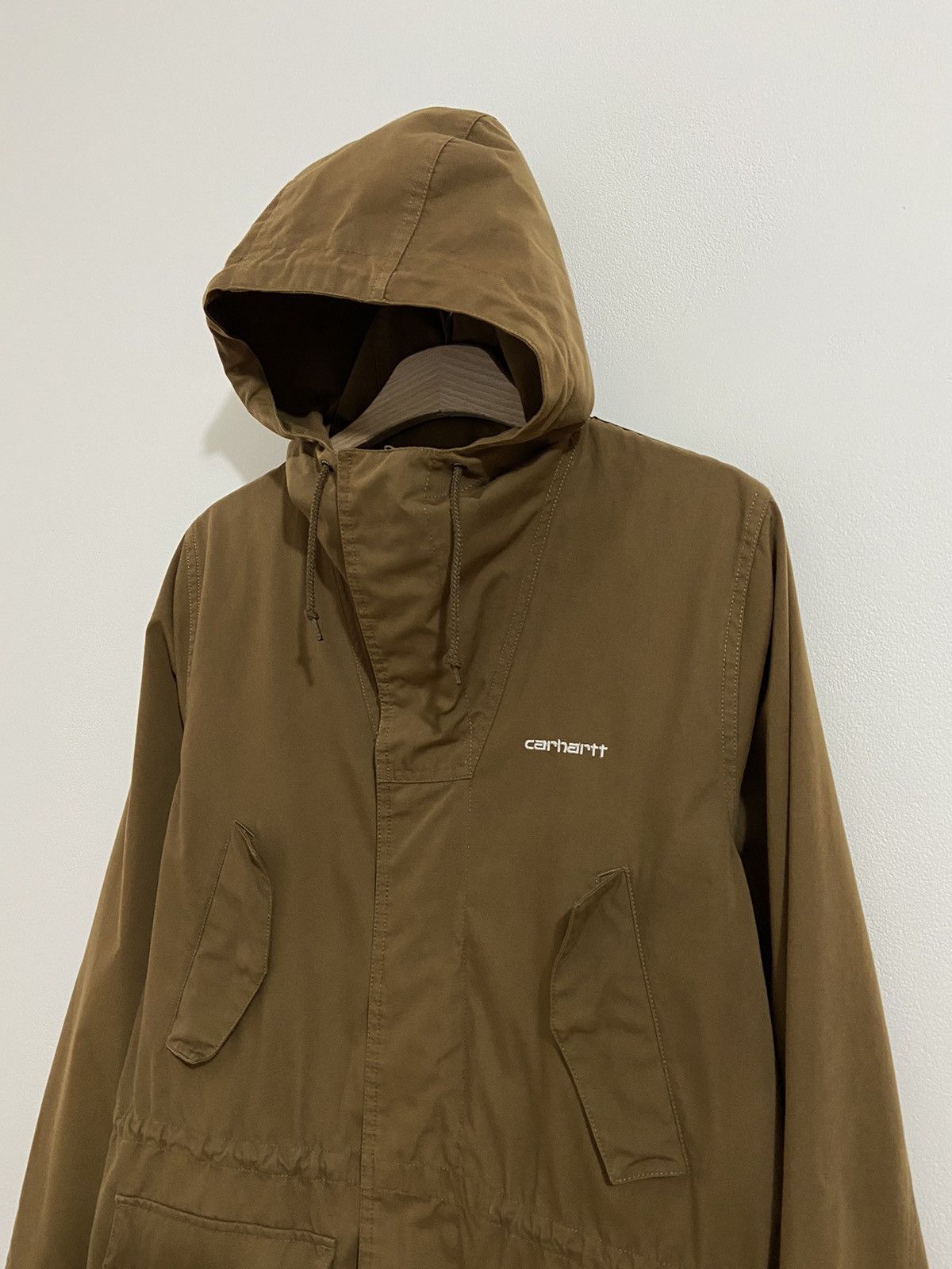 Carhartt Carhartt Battle Parka Vintage Jacket Brown Size US S / EU 44-46 / 1 - 4 Thumbnail
