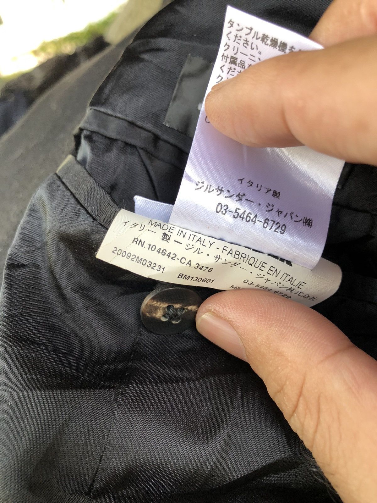 Jil Sander × Raf Simons Fall 2009 Menswear Raf Simons Era Wool Jacket Size US M / EU 48-50 / 2 - 12 Thumbnail