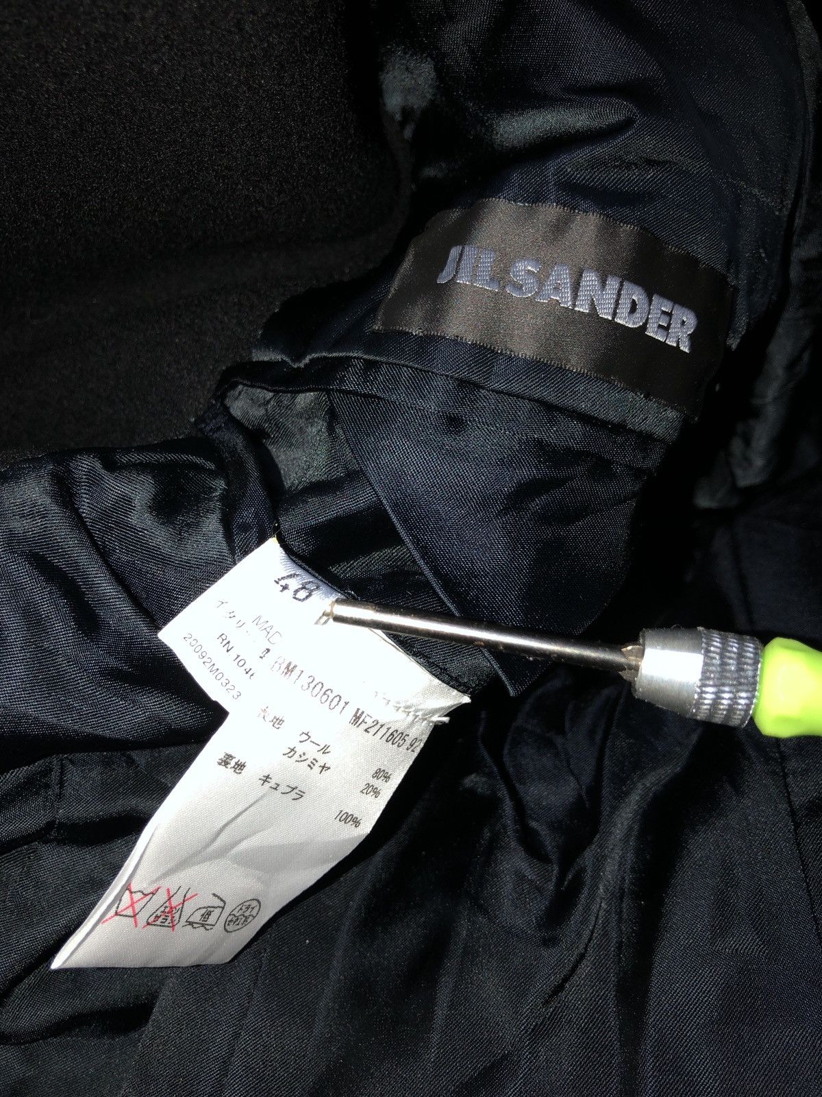 Jil Sander × Raf Simons Fall 2009 Menswear Raf Simons Era Wool Jacket Size US M / EU 48-50 / 2 - 11 Thumbnail