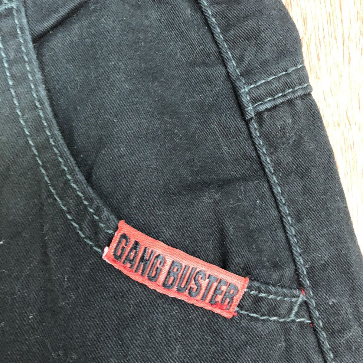 Japanese Brand DLL Gang Buster Black Multipocket Cargo Pants #2157 Size US 26 / EU 42 - 7 Thumbnail